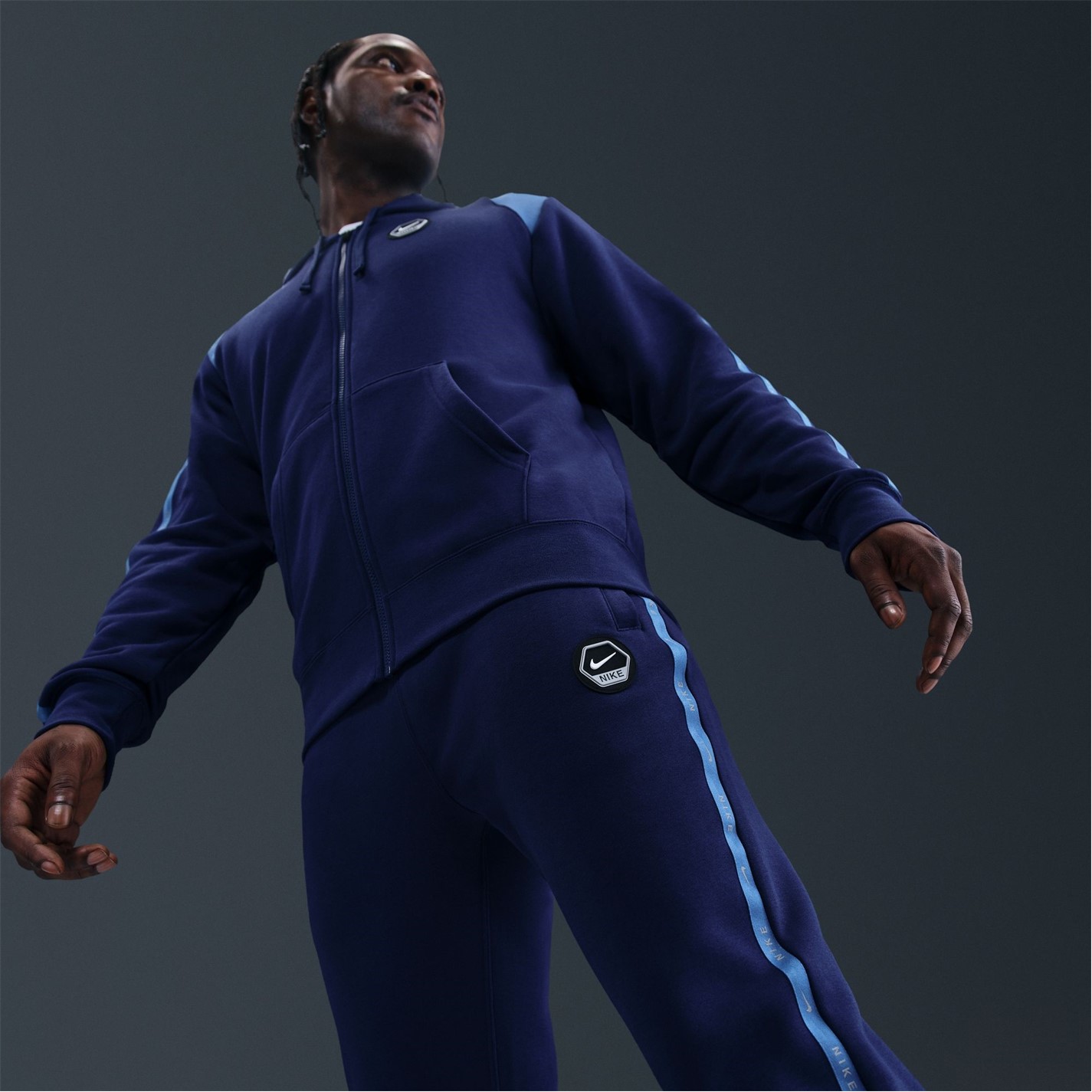 Tepláky Nike Blue Void 5615127 City Jogging Bottoms Mens - 10