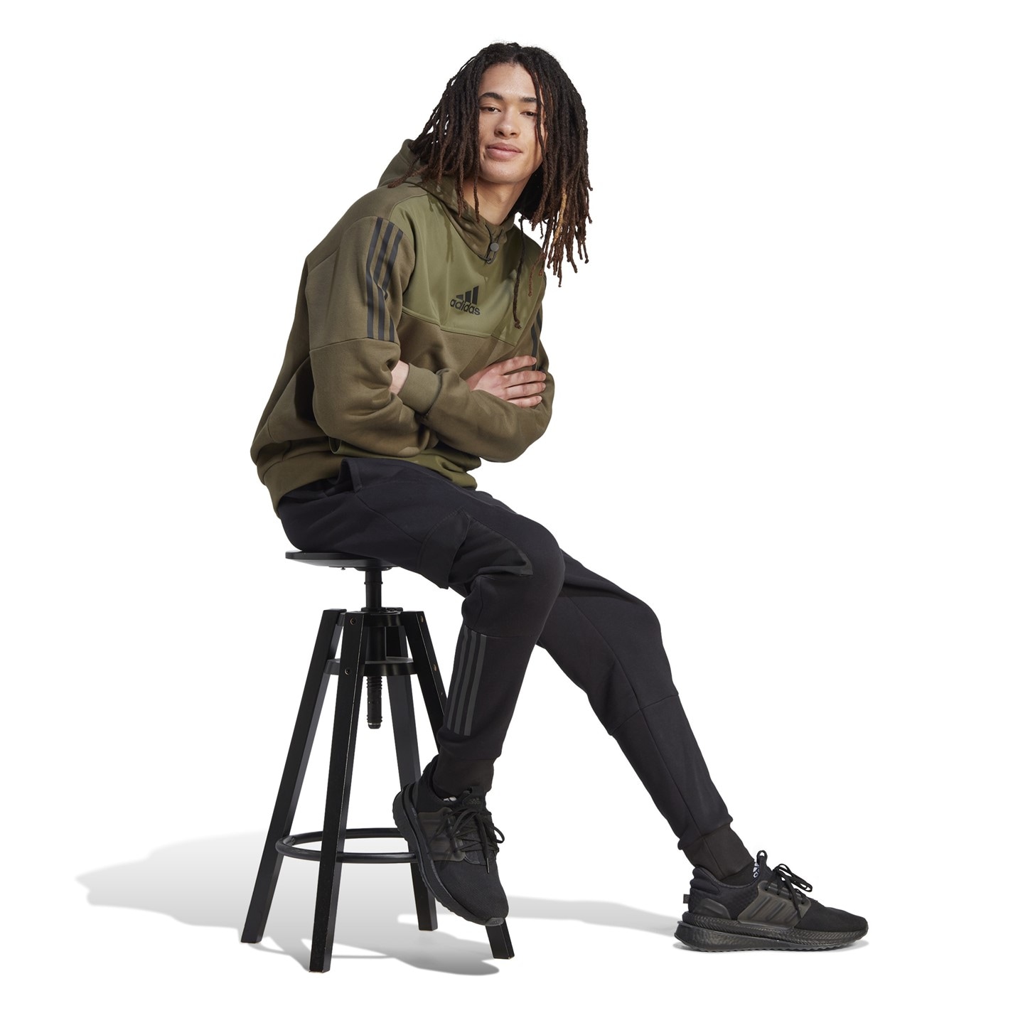 Tepláky adidas Black 4096146 Utility Joggers Mens - 4