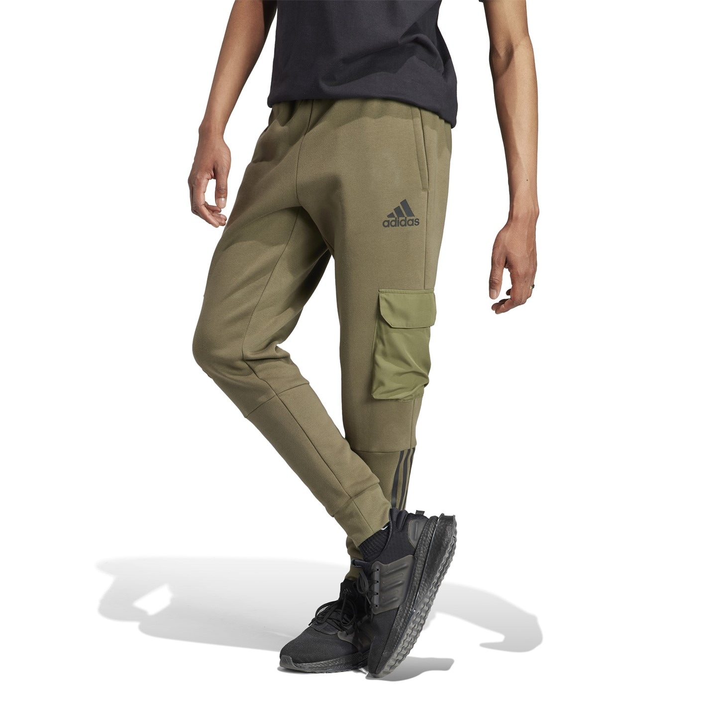 Tepláky adidas Khaki 3775542 Utility Joggers Mens - 2