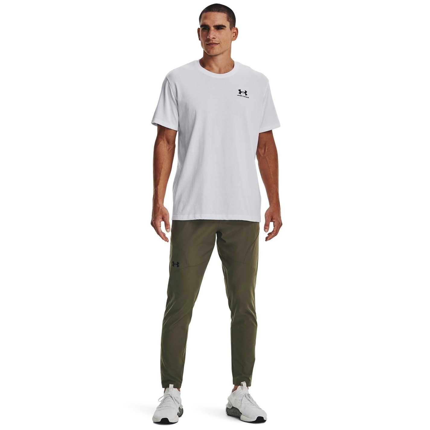 Tepláky Under Armour Green 8990235 Under Unstoppable Tapered Jogging Bottoms Mens - 7