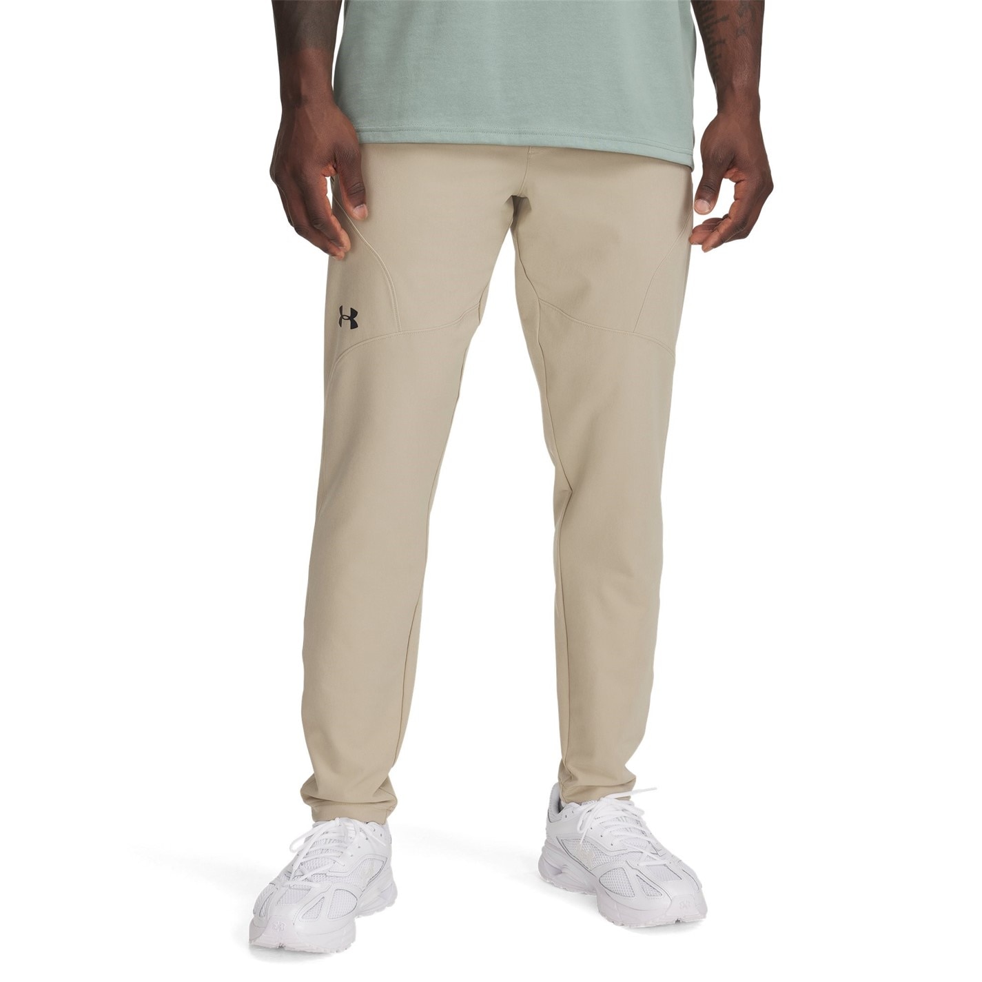 Tepláky Under Armour Brown 651791 Under Unstoppable Tapered Jogging Bottoms Mens - 1