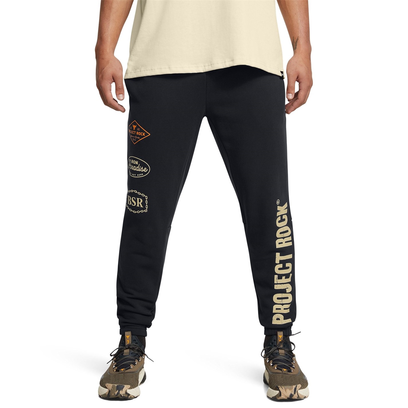 Tepláky Under Armour Black 3580739 Men's Closed Hem Fleece Joggers - 2