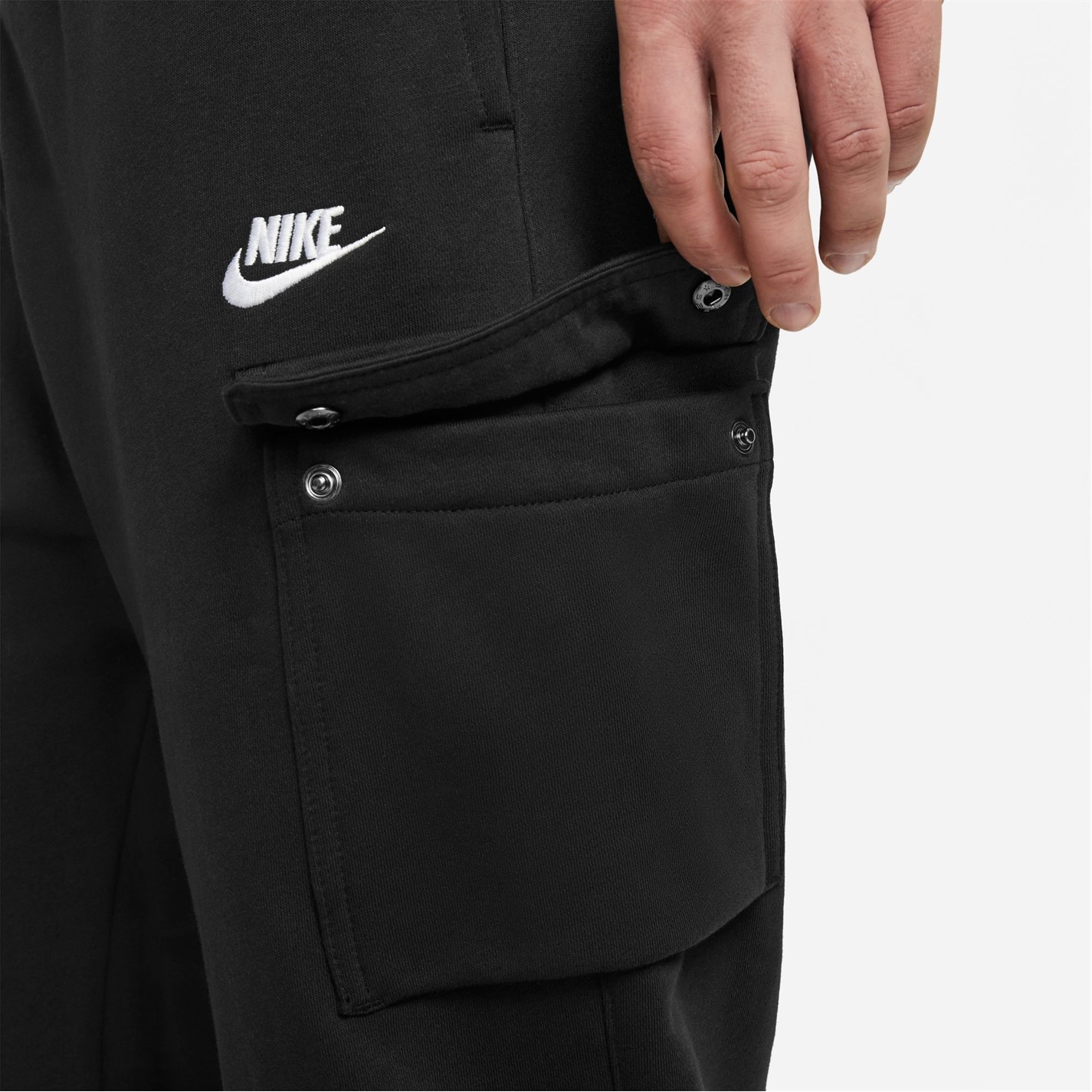 Tepláky Nike Black 4972390 Sportswear Club Fleece Men's Cargo Pants - 14