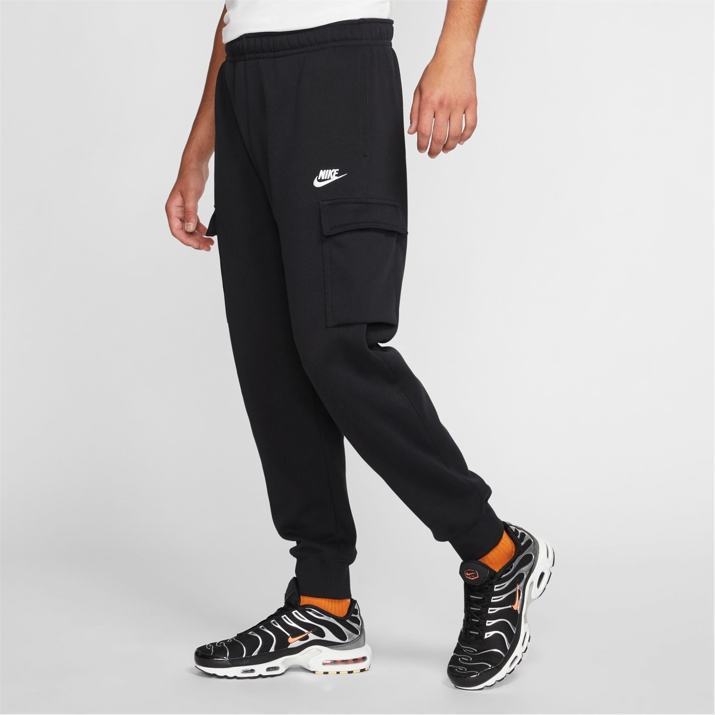 Tepláky Nike Black 4972390 Sportswear Club Fleece Men's Cargo Pants - 3