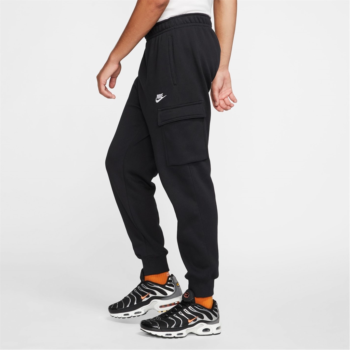 Tepláky Nike Black 4972390 Sportswear Club Fleece Men's Cargo Pants - 5
