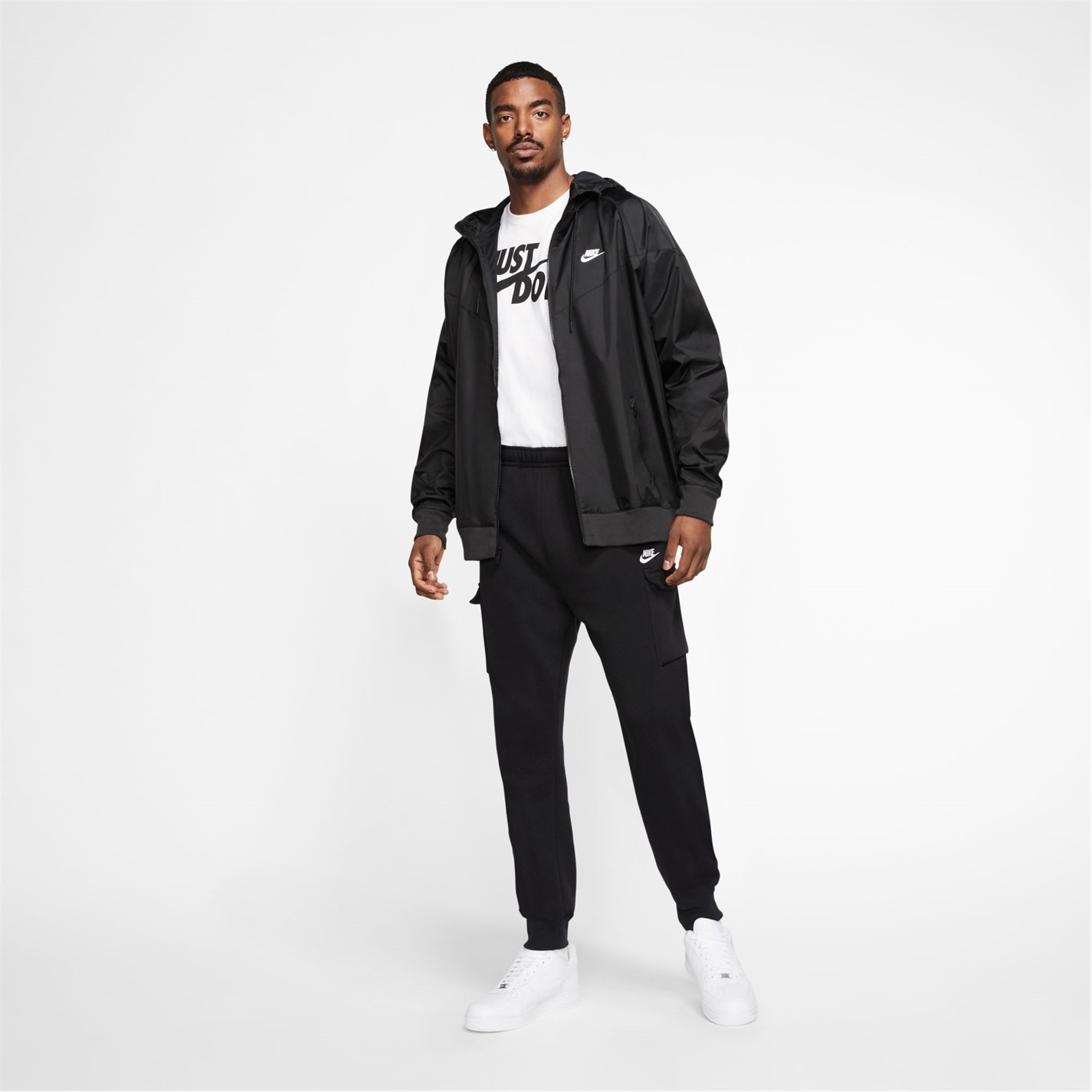 Tepláky Nike Black 4972390 Sportswear Club Fleece Men's Cargo Pants - 8