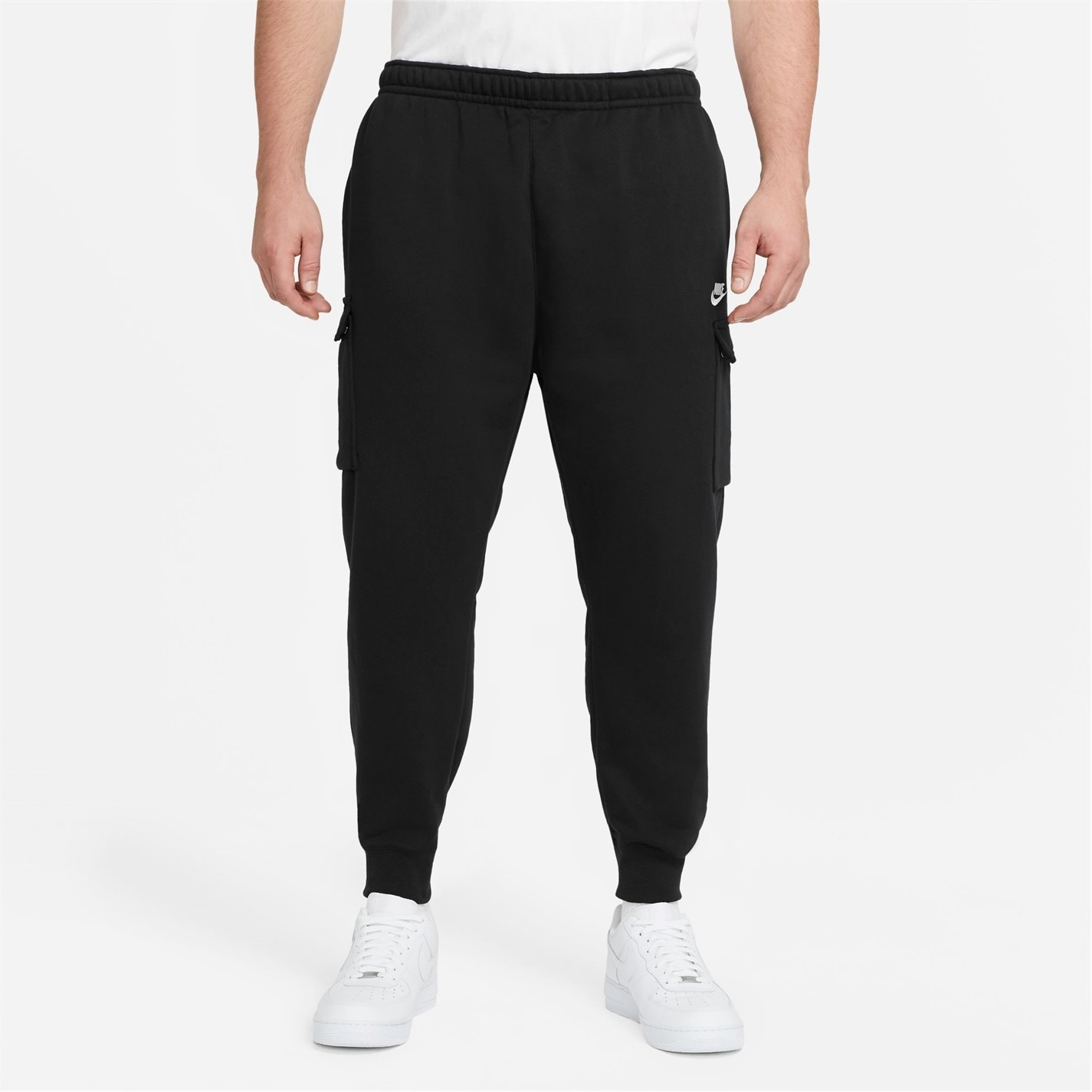 Tepláky Nike Black 4972390 Sportswear Club Fleece Men's Cargo Pants - 9