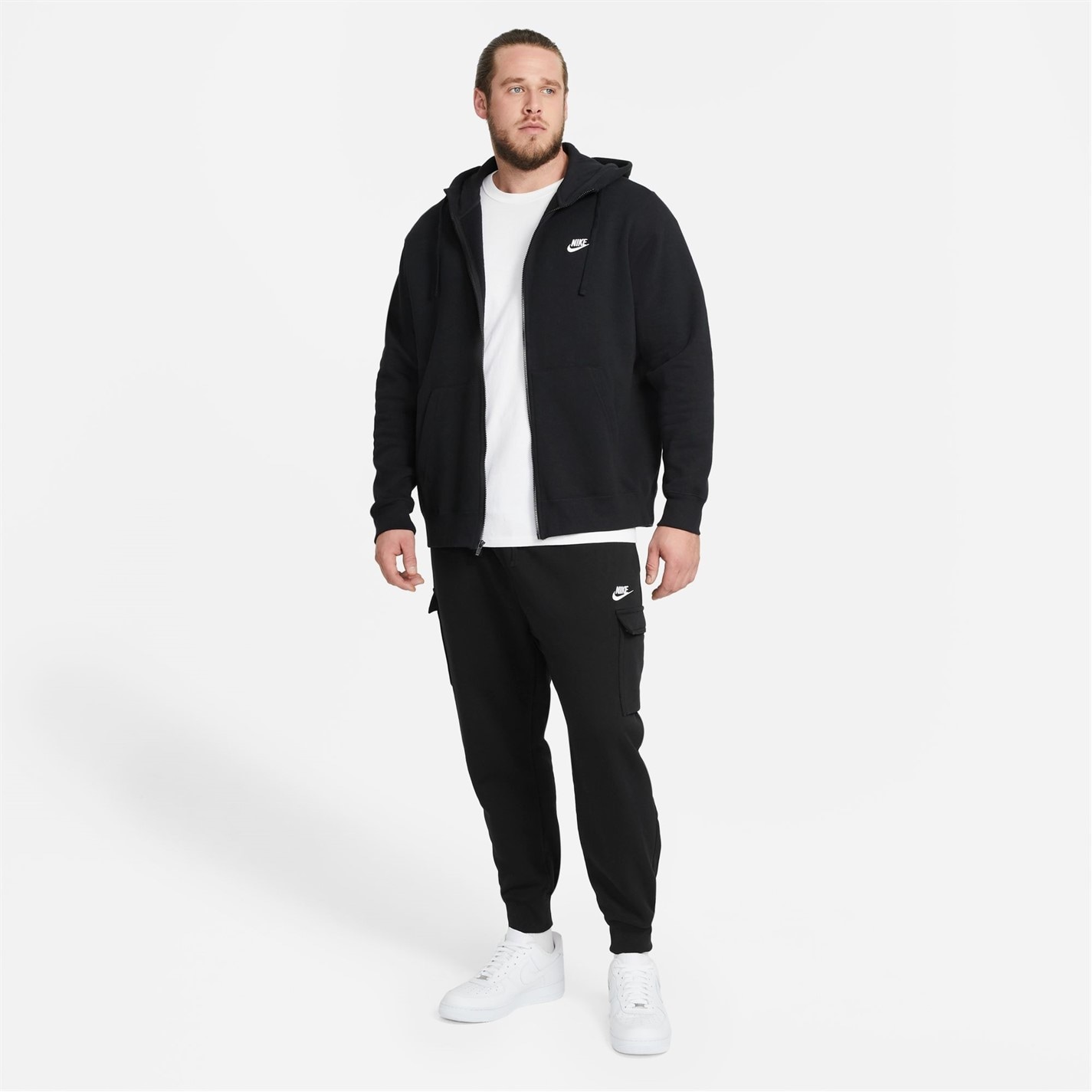 Tepláky Nike Black 4972390 Sportswear Club Fleece Men's Cargo Pants - 10