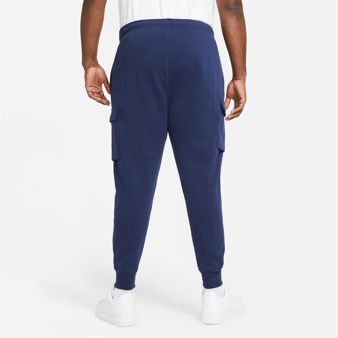 Tepláky Nike Navy 9622505 Sportswear Club Fleece Men's Cargo Pants - 11