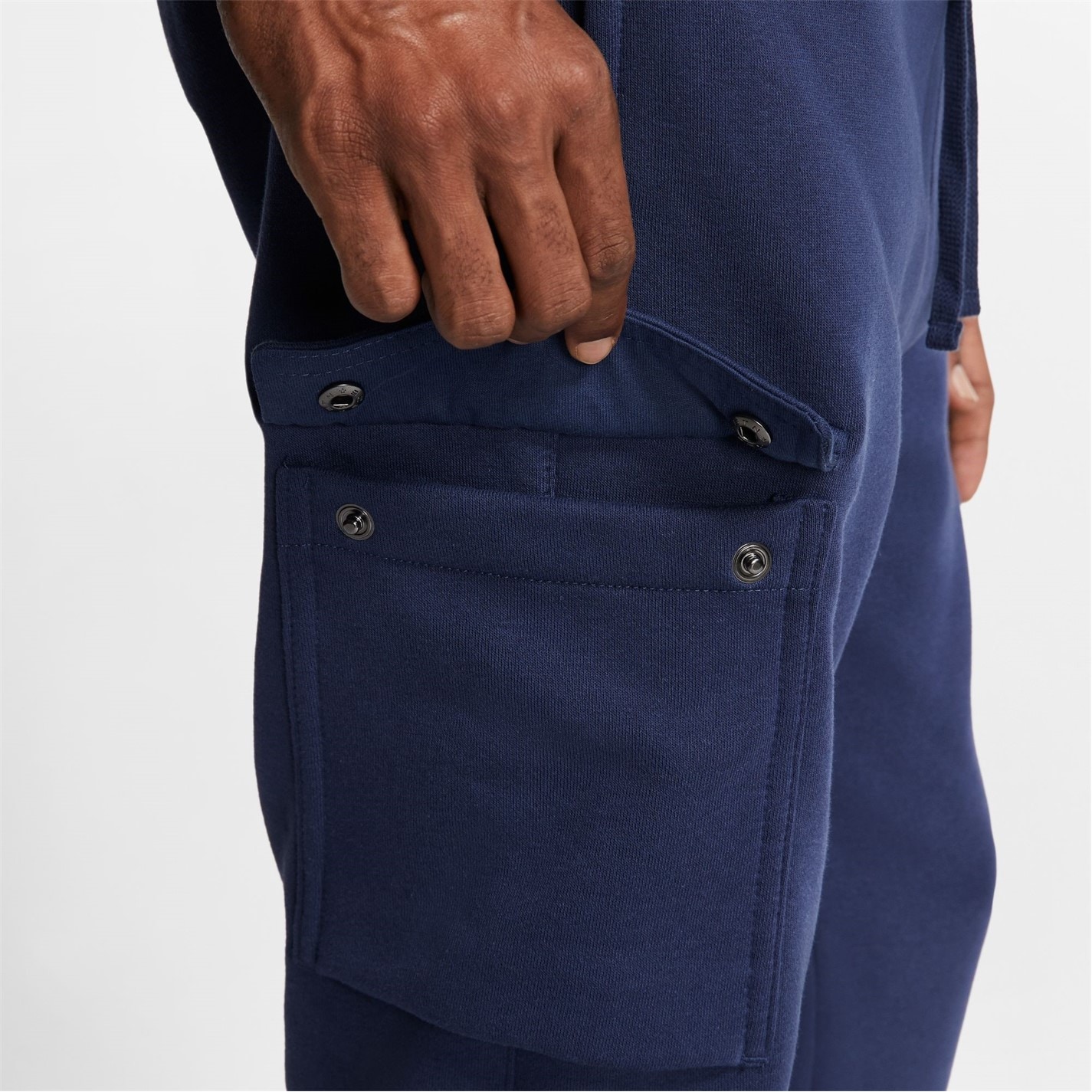 Tepláky Nike Navy 9622505 Sportswear Club Fleece Men's Cargo Pants - 7