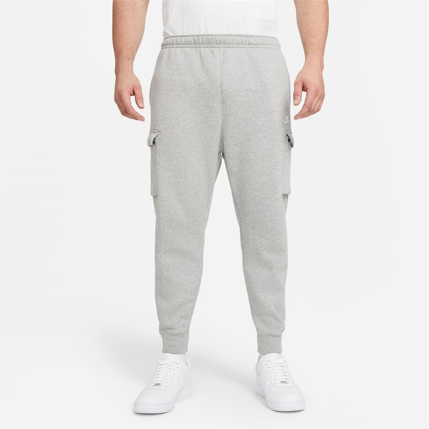 Tepláky Nike Dk Grey 8136072 Sportswear Club Fleece Men's Cargo Pants - 10