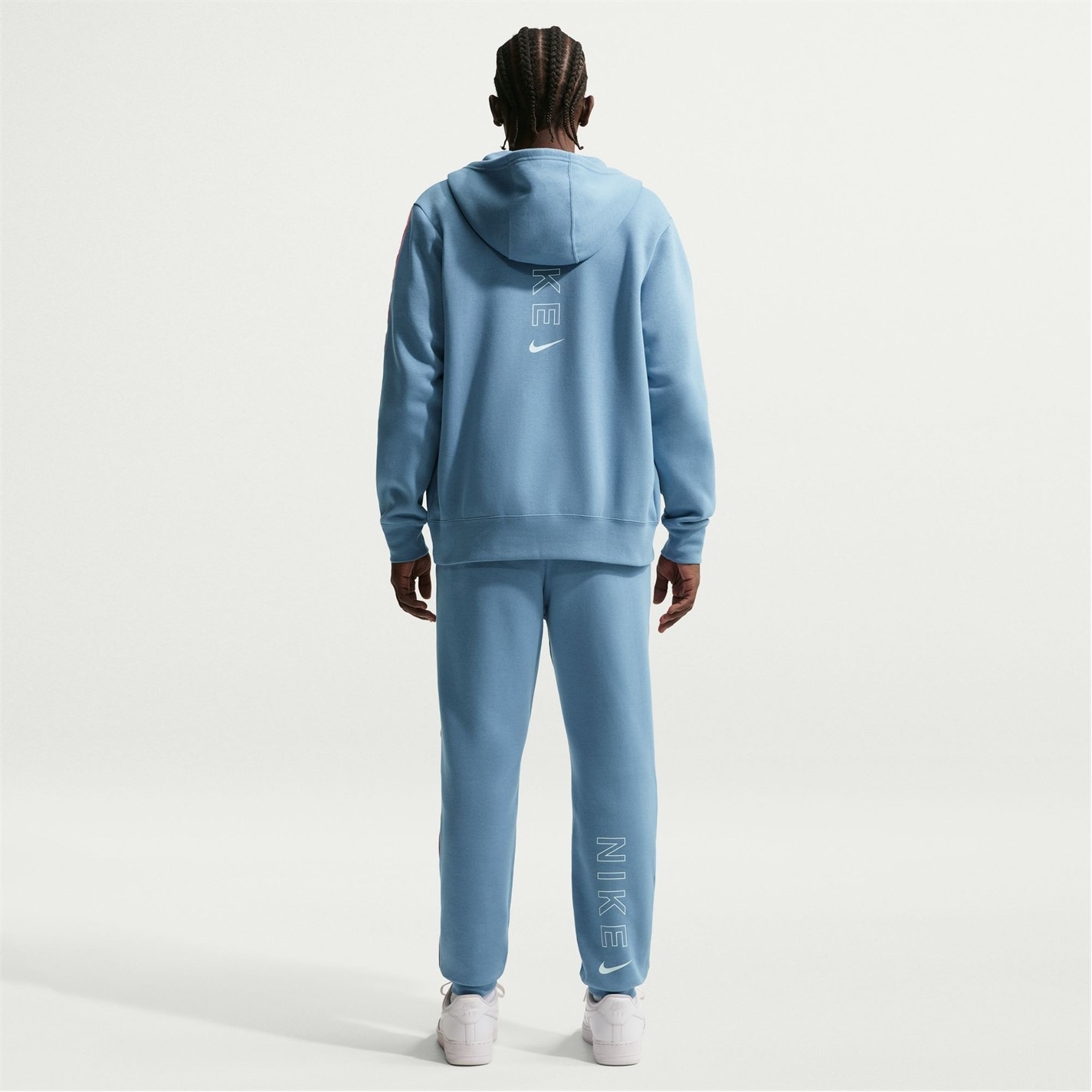 Tepláky Nike Work Blue 6057051 Men's Closed Hem Fleece Joggers - 4