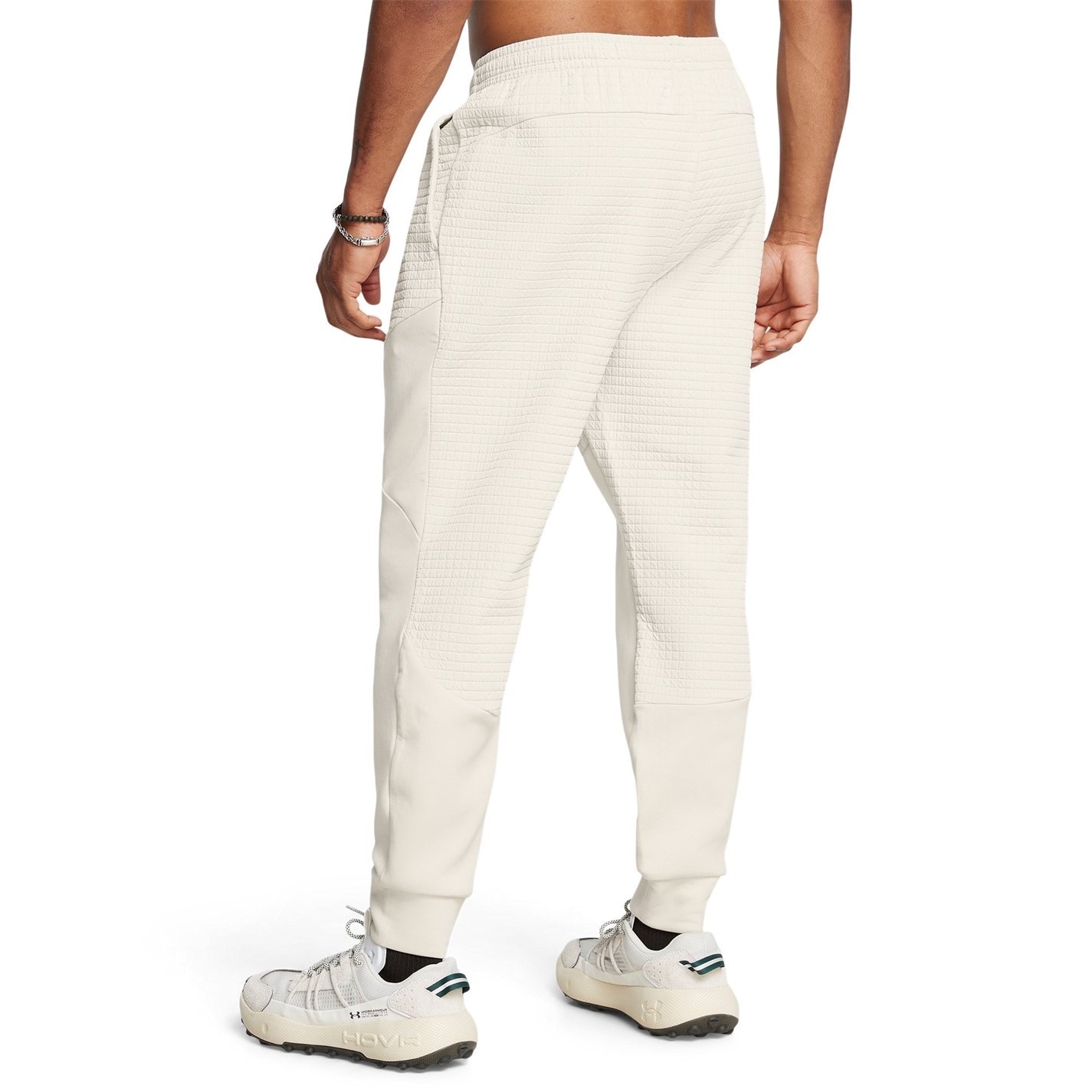 Tepláky Under Armour White 5925319 Men's Unstoppable Closed Hem Fleece Joggers - 4