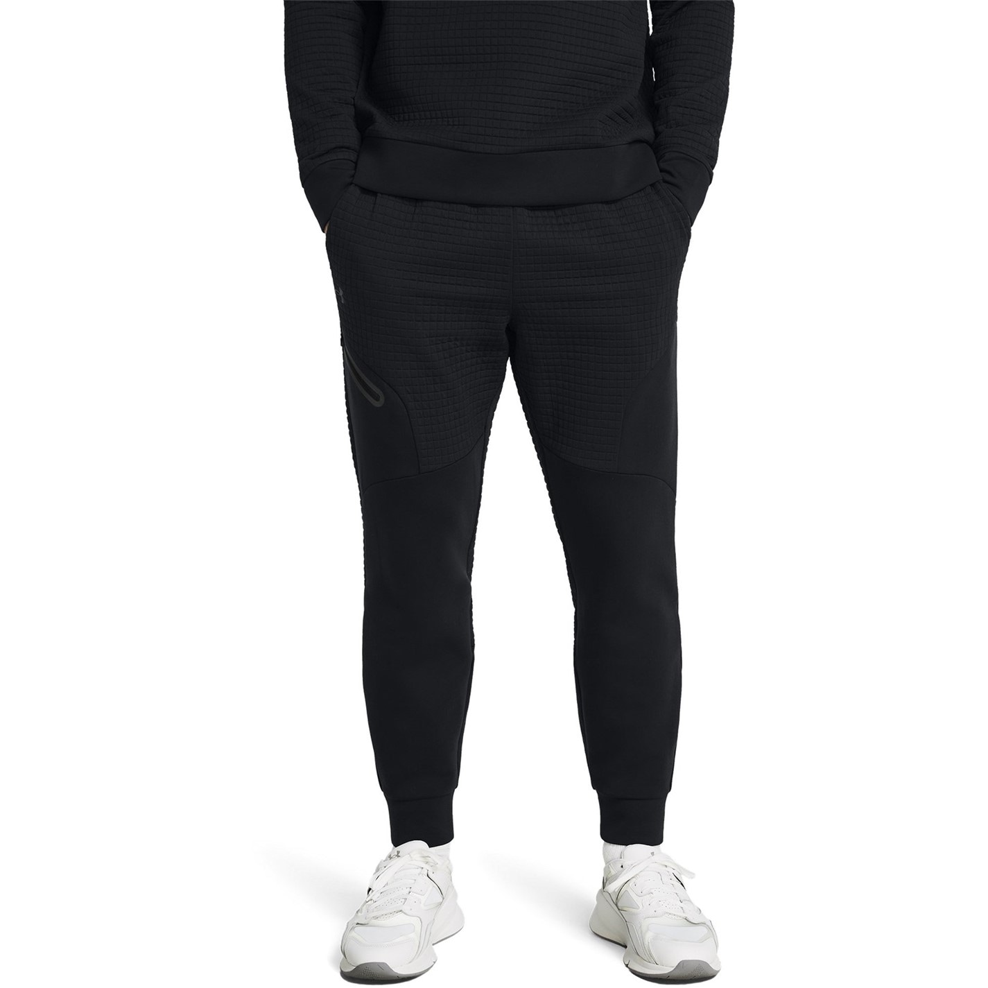 Tepláky Under Armour Black 8728584 Men's Unstoppable Closed Hem Fleece Joggers - 3