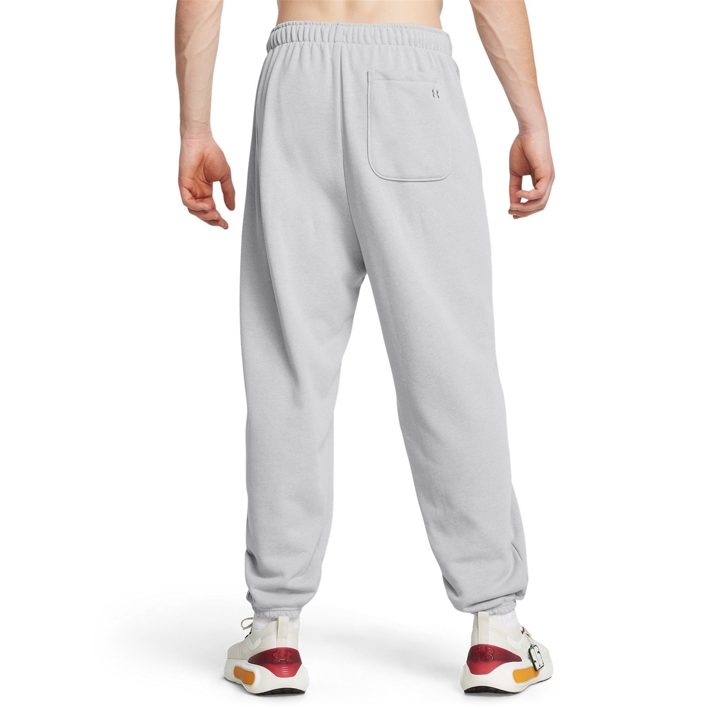 Tepláky Under Armour Grey 990556 Men's Closed Hem Fleece Terry Joggers - 4