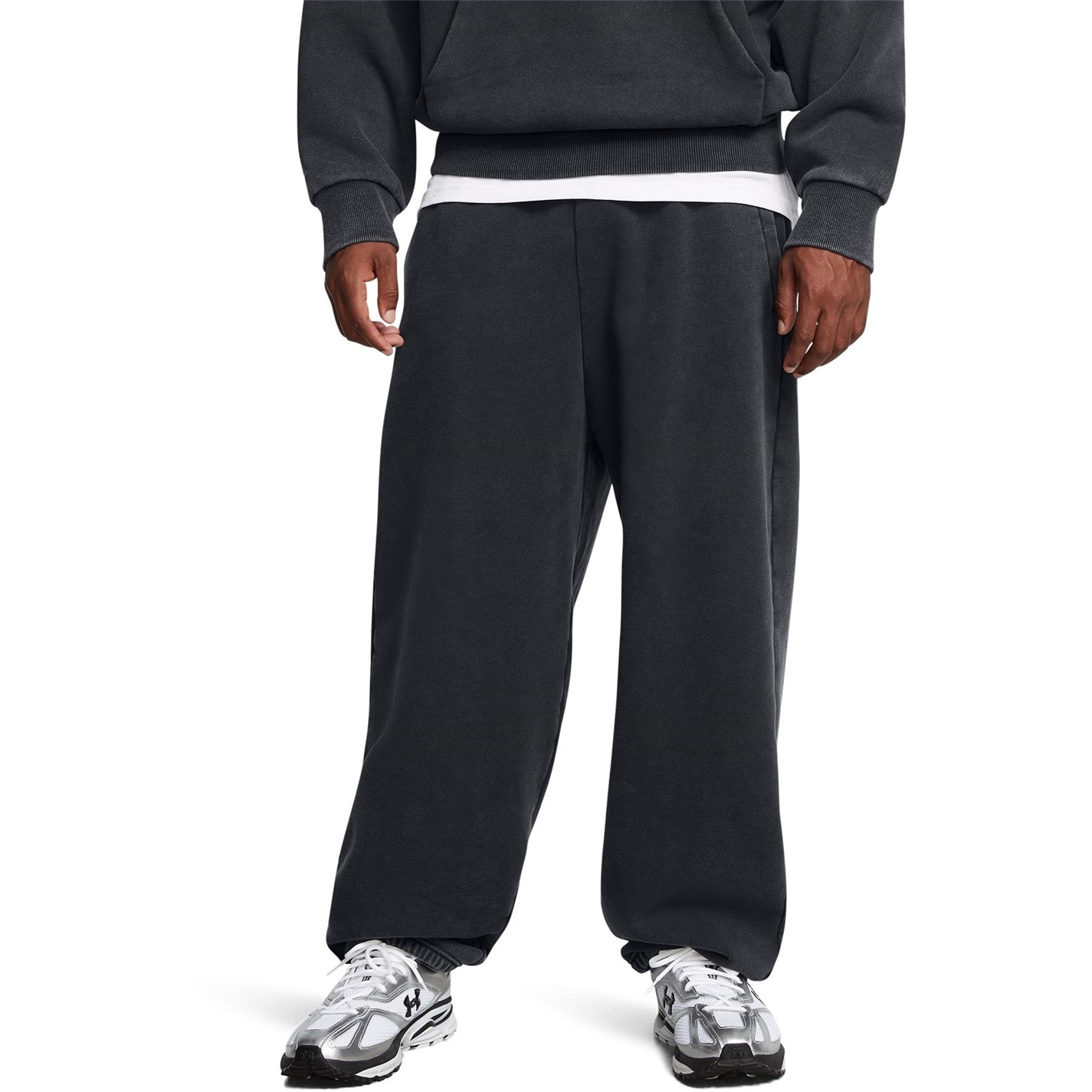 Tepláky Under Armour Black 5767868 Men's Icon Closed Hem Fleece Joggers - 3