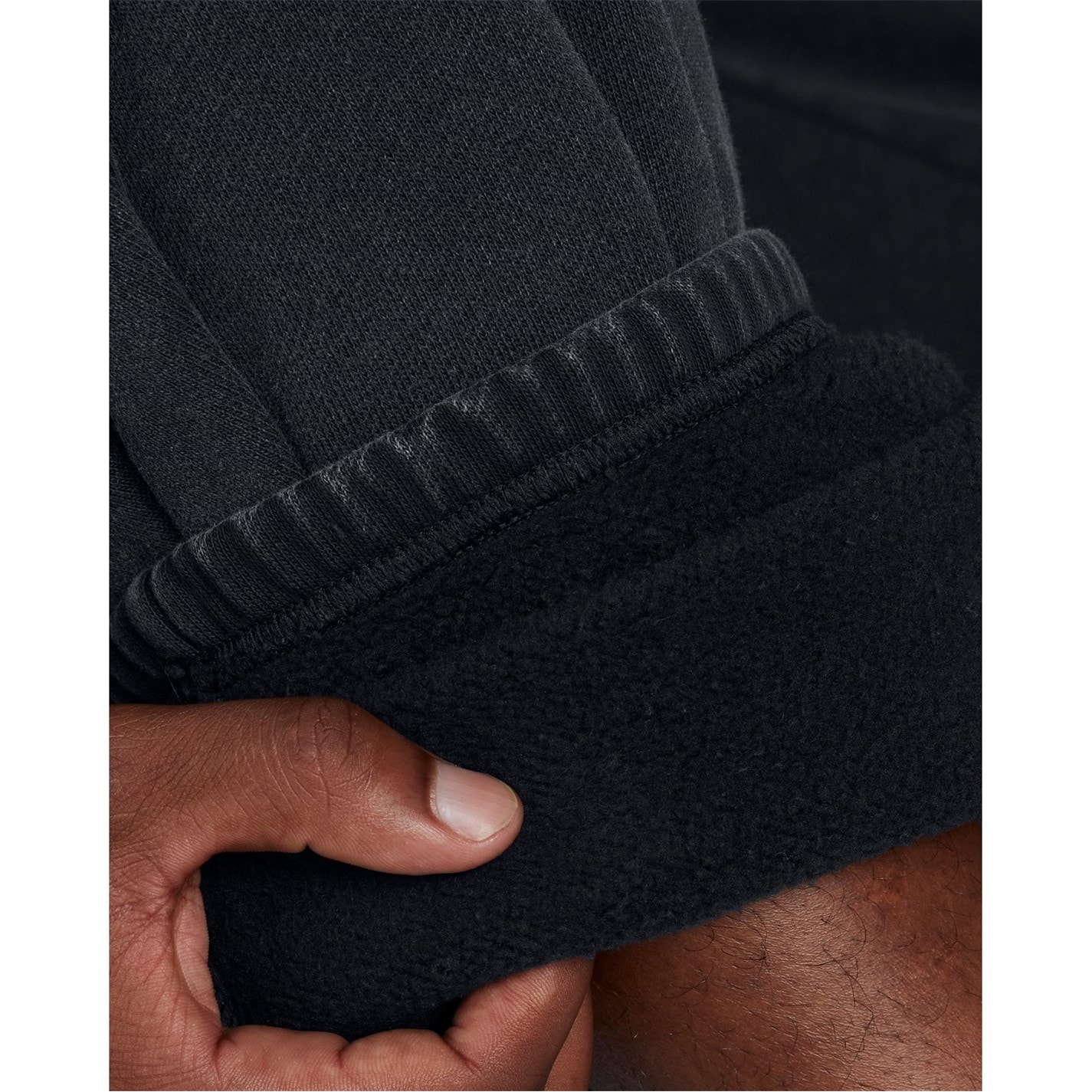 Tepláky Under Armour Black 5767868 Men's Icon Closed Hem Fleece Joggers - 5