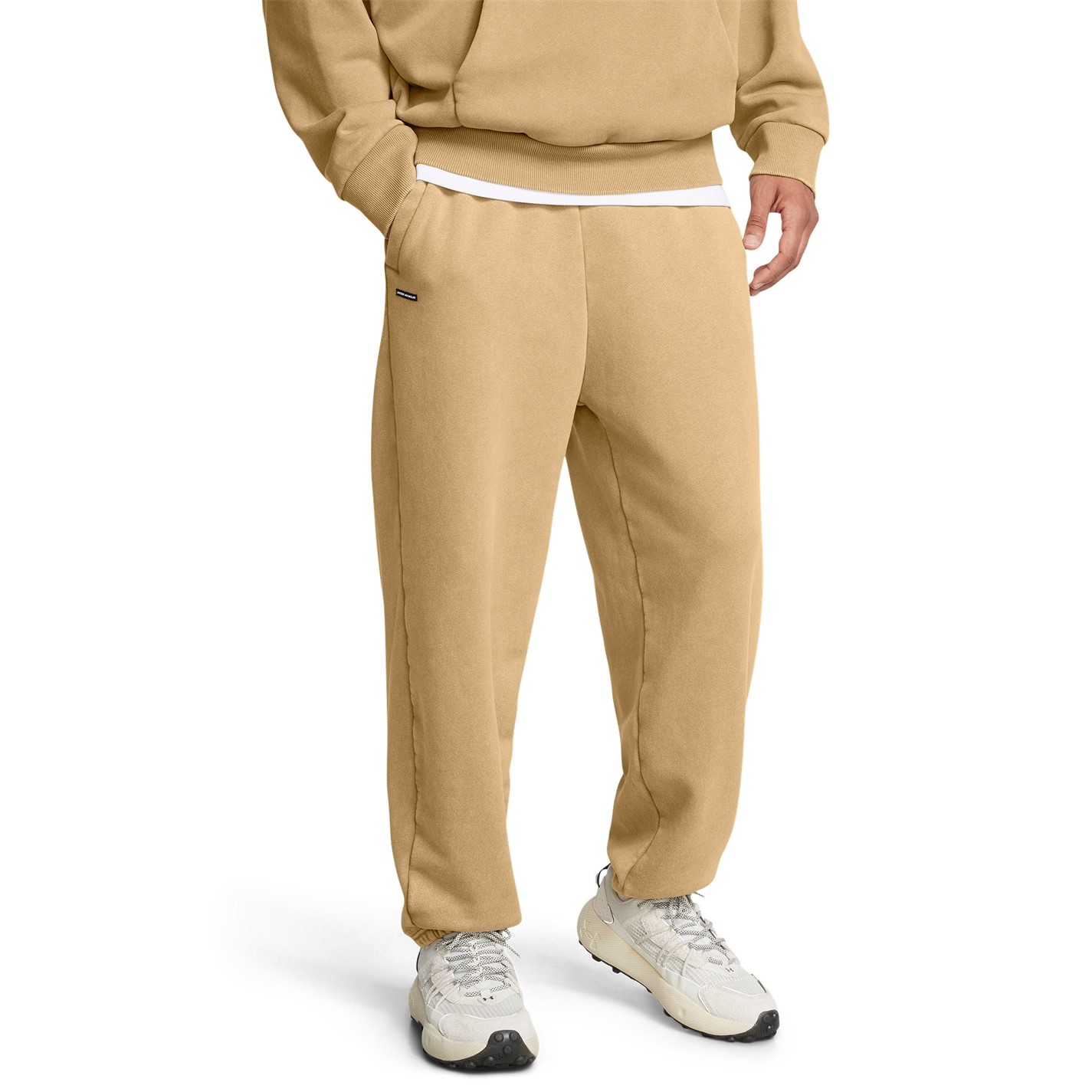 Tepláky Under Armour Brown 9219469 Men's Icon Closed Hem Fleece Joggers - 3