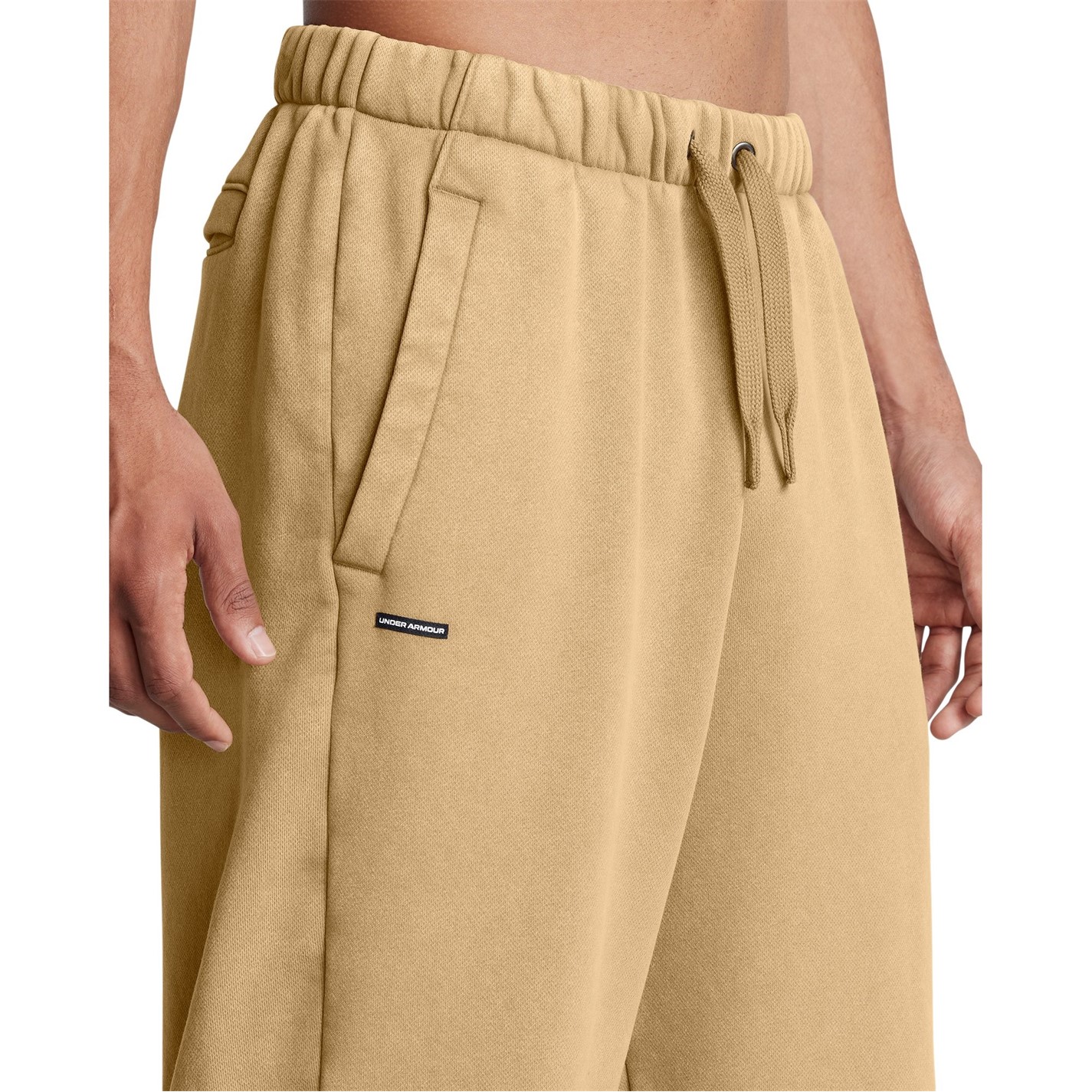 Tepláky Under Armour Brown 9219469 Men's Icon Closed Hem Fleece Joggers - 5