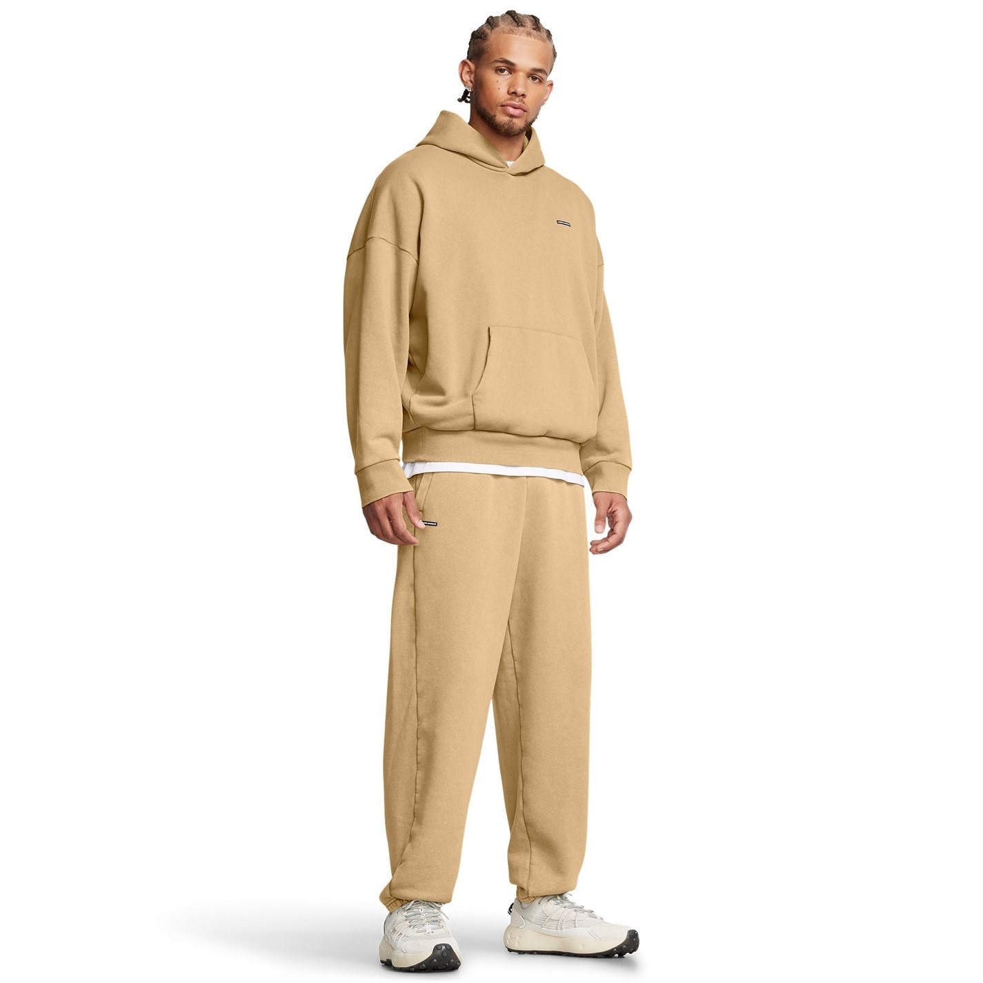 Tepláky Under Armour Brown 9219469 Men's Icon Closed Hem Fleece Joggers - 7