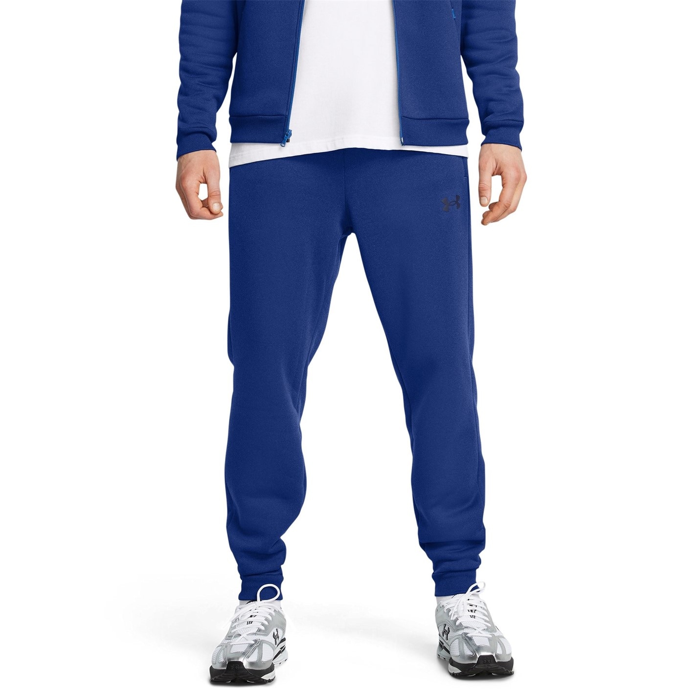 Tepláky Under Armour Blue 7395368 Men's Pro Closed Hem Fleece Joggers - 3