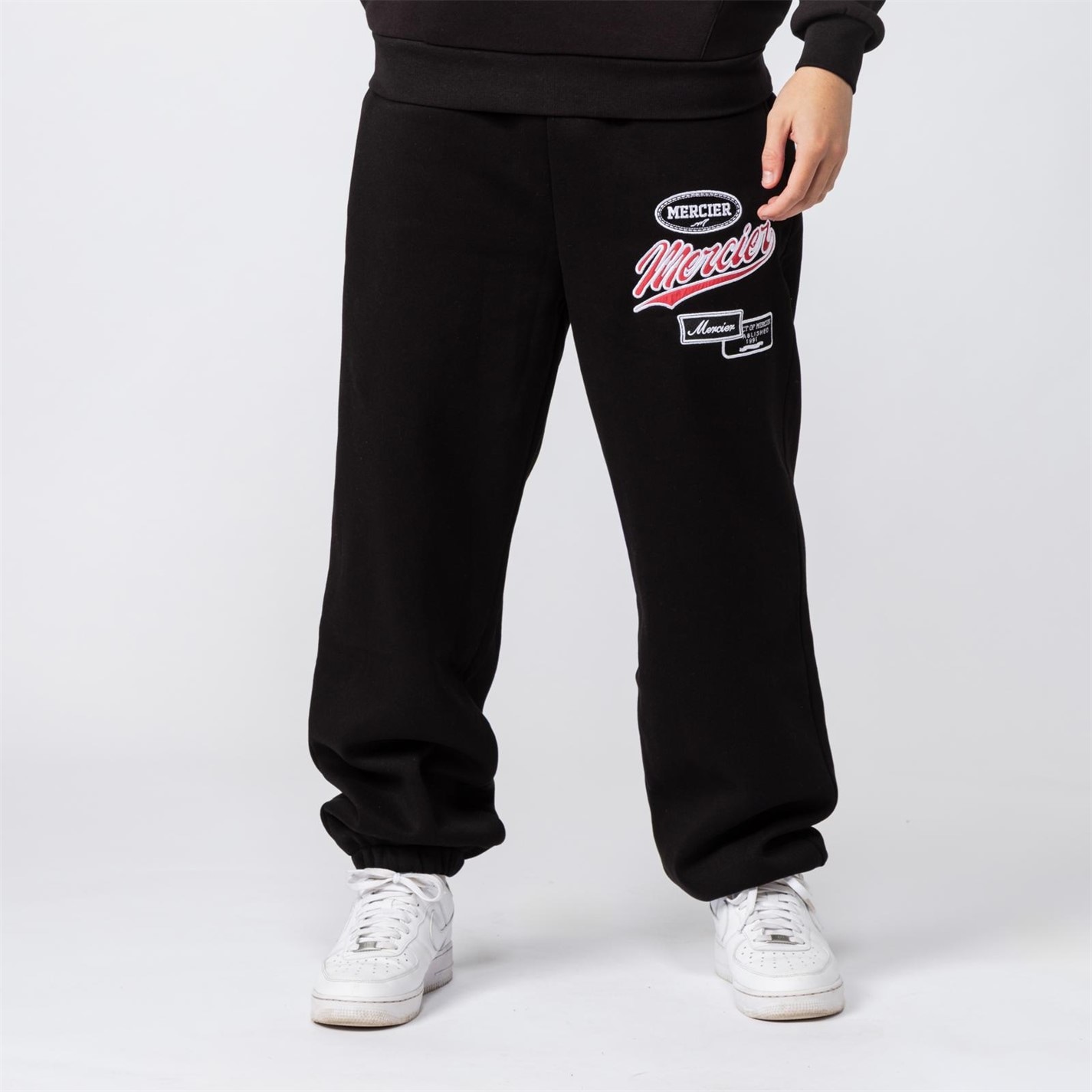 Tepláky Mercier Black 4979436 Teams Black Joggers - 1