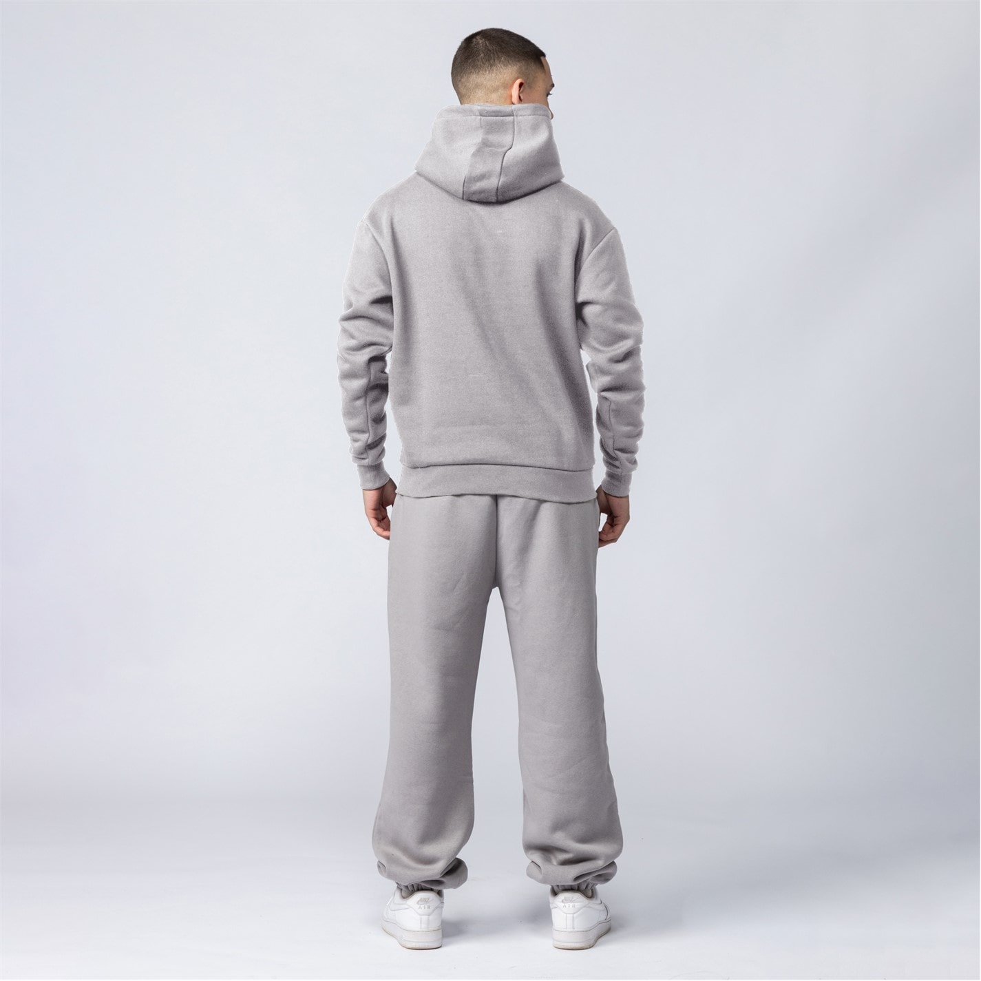 Tepláky Mercier Grey 4118469 Grey Hybrid Badge Joggers - 5