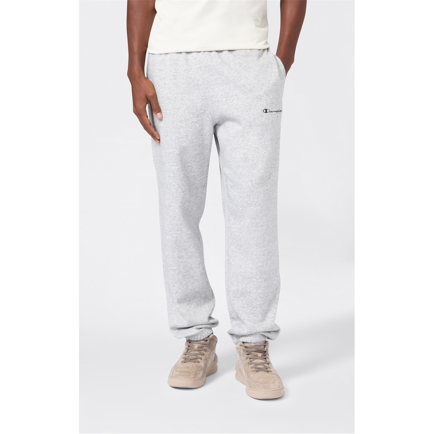Tepláky Champion Grey 4348913 Icons Elastic Cuff Fleece Pants - 2