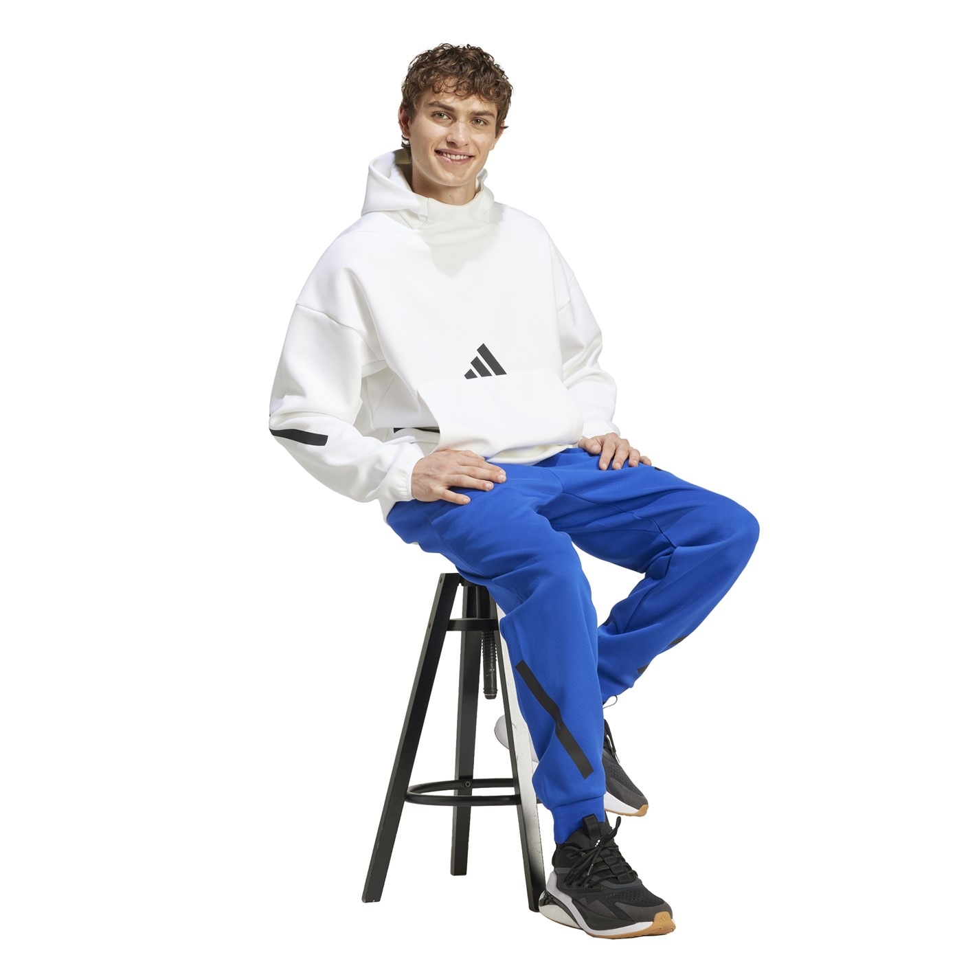 Tepláky adidas Team Royal Blue 914823 Men's Closed Hem Fleece Joggers - 6