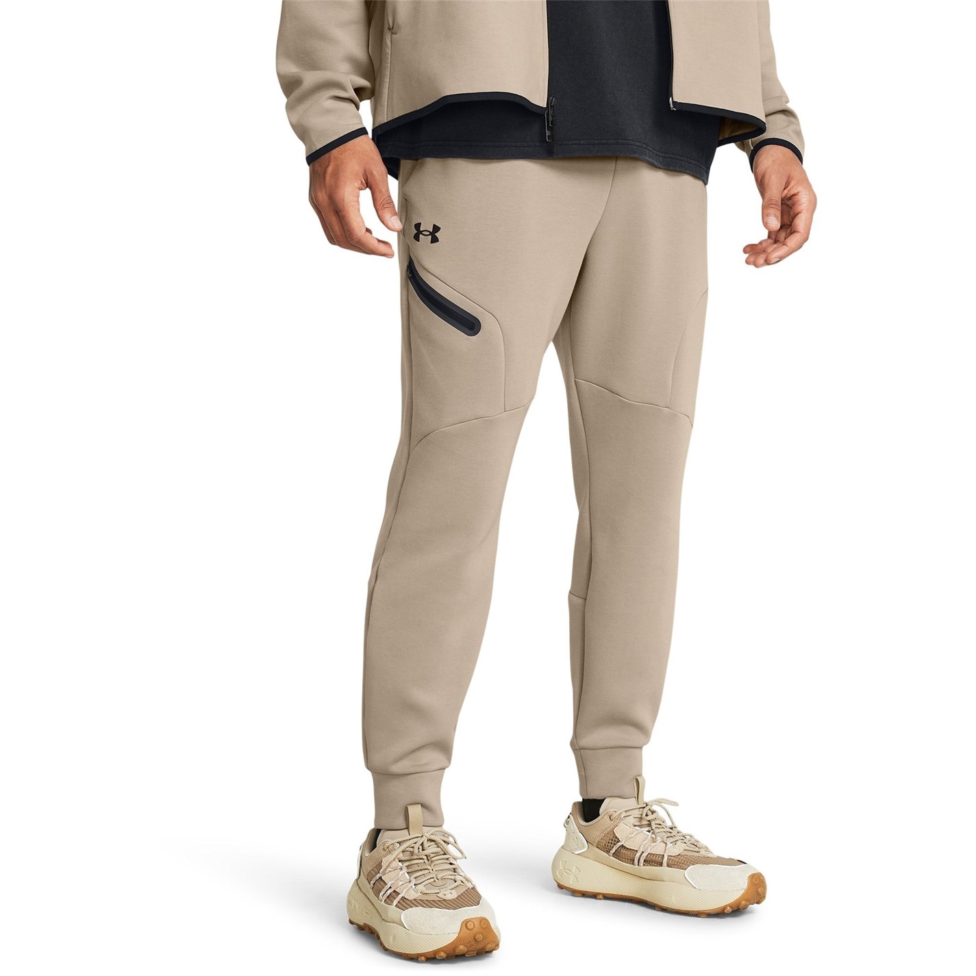 Tepláky Under Armour Brown 6787231 Men's Uns Closed Hem Fleece Joggers - 3