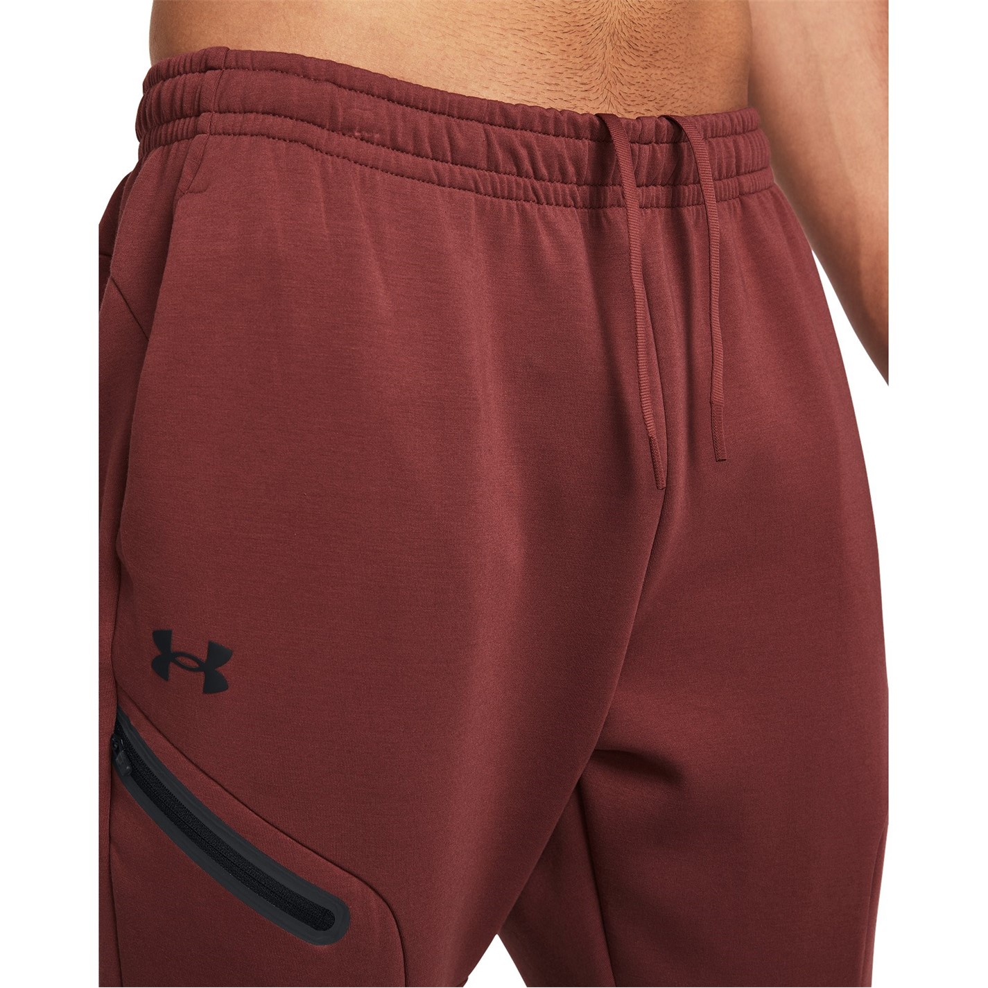 Tepláky Under Armour Red 7619186 Men's Uns Closed Hem Fleece Joggers - 5