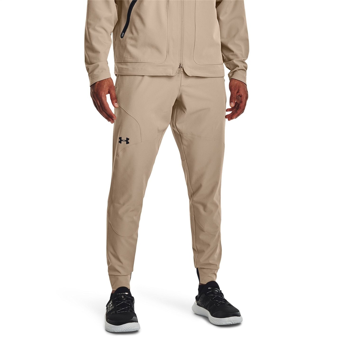 Tepláky Under Armour Brown 755251 Men's Unstoppable Closed Hem Fleece Joggers - 2