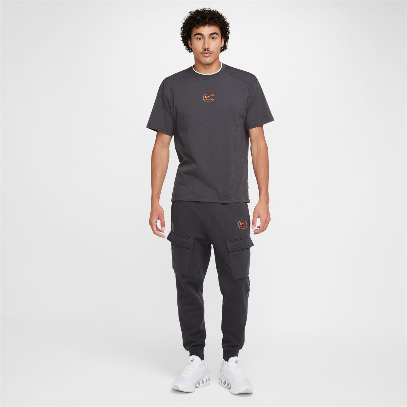 Tepláky Nike Grey 7182324 M NSW SW AIR CARGO PANT FLC BB - 7
