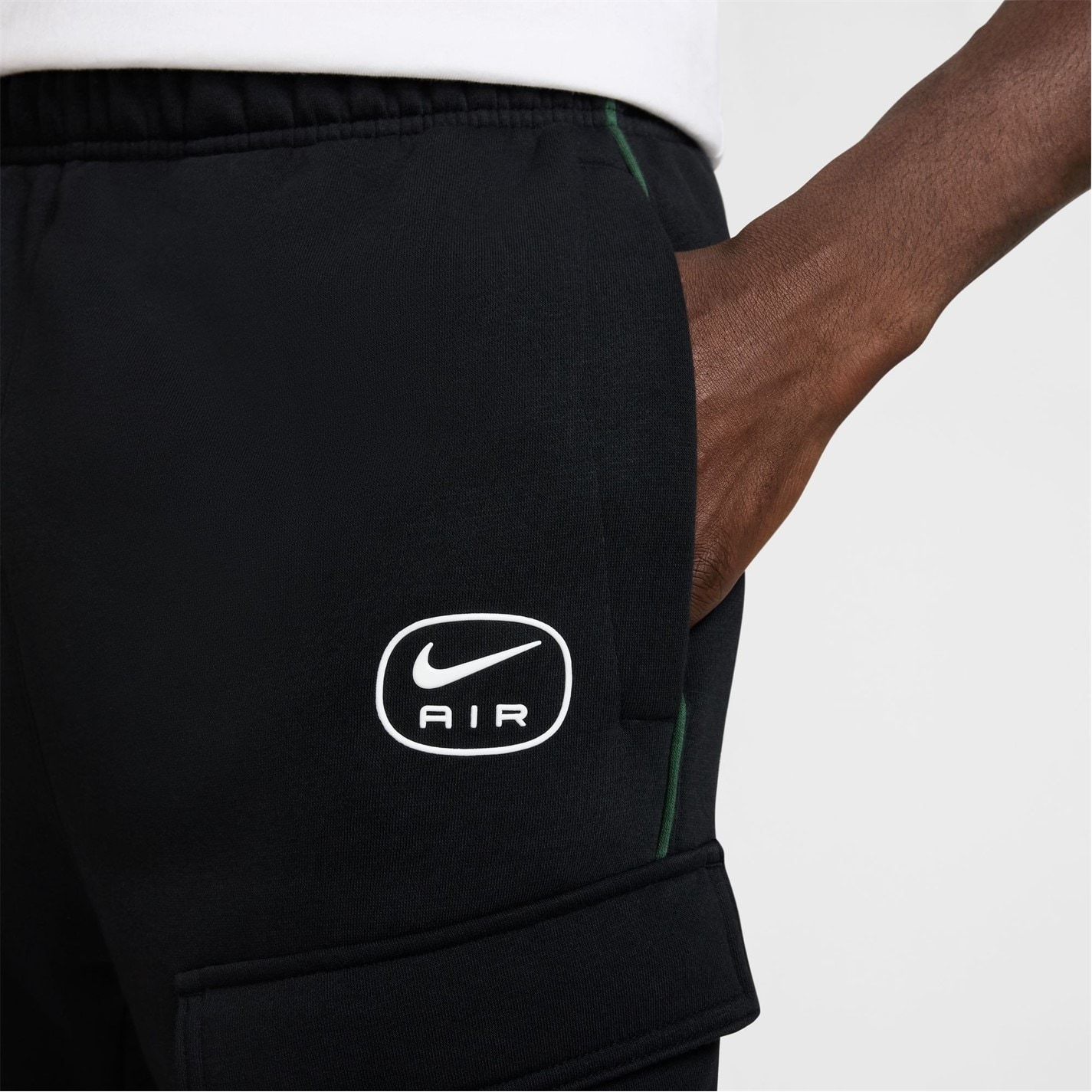 Tepláky Nike Black 8337134 M NSW SW AIR CARGO PANT FLC BB - 4
