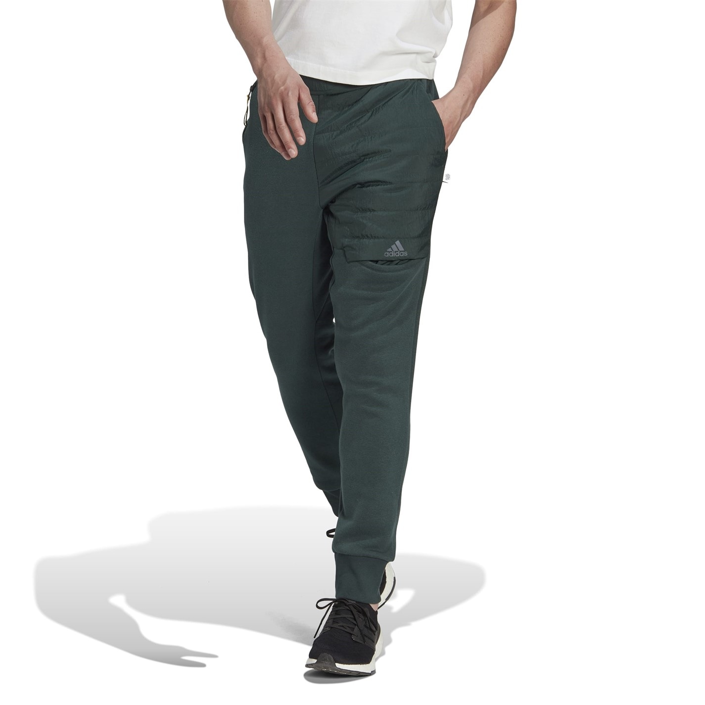 Tepláky adidas Shagrn 9626505 Men's Winter Closed Hem Fleece Joggers - 2