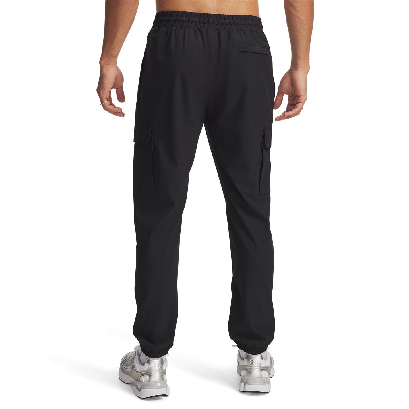 Tepláky Under Armour Black 9816423 Men's Vibe Closed Hem Fleece Joggers - 4