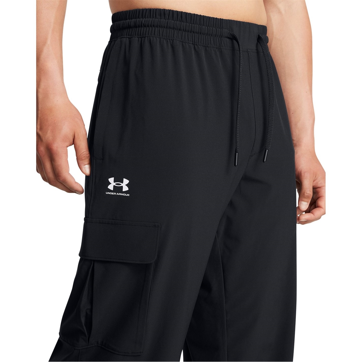 Tepláky Under Armour Black 9816423 Men's Vibe Closed Hem Fleece Joggers - 6