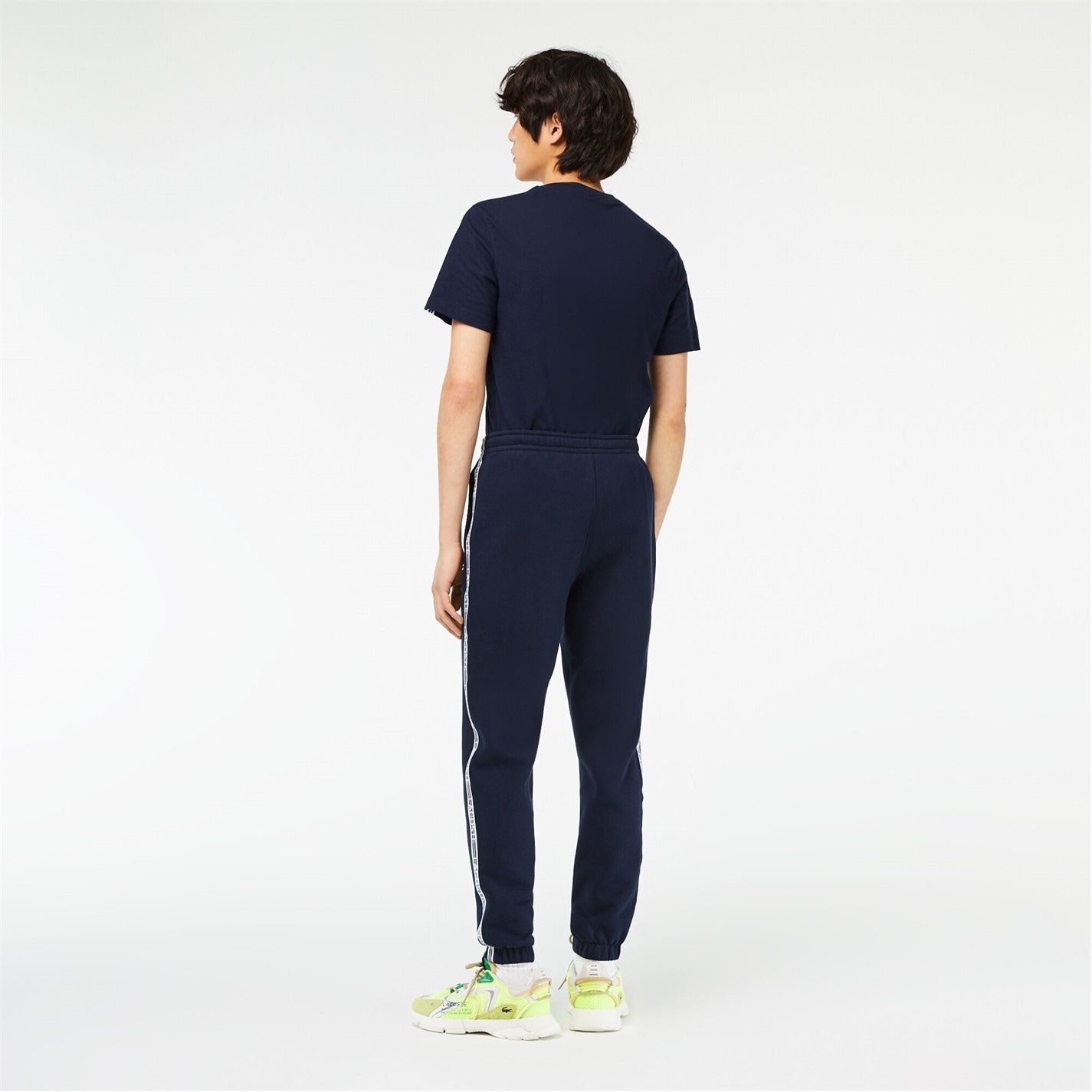 Tepláky Lacoste Navy Blue 2924996 Tape Joggers - 3