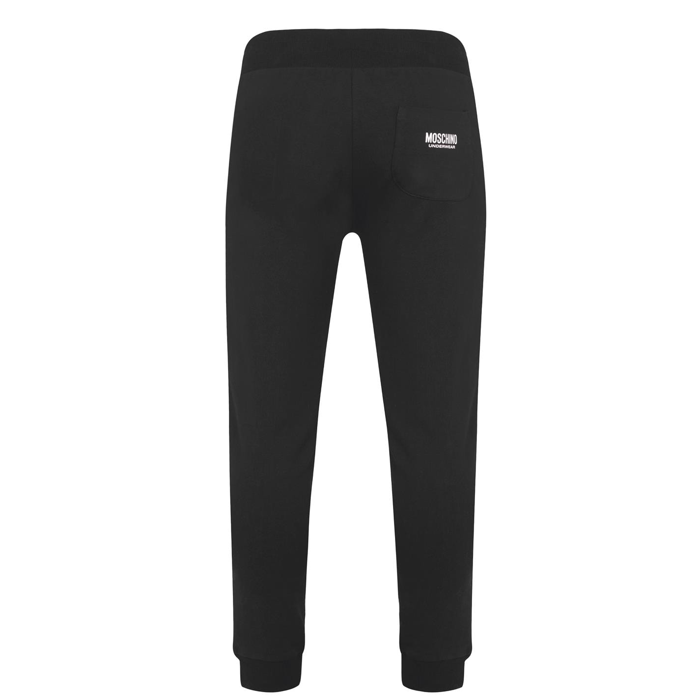 Kalhoty MOSCHINO Black 3197083 Logo Tape Jogging Bottoms - 7