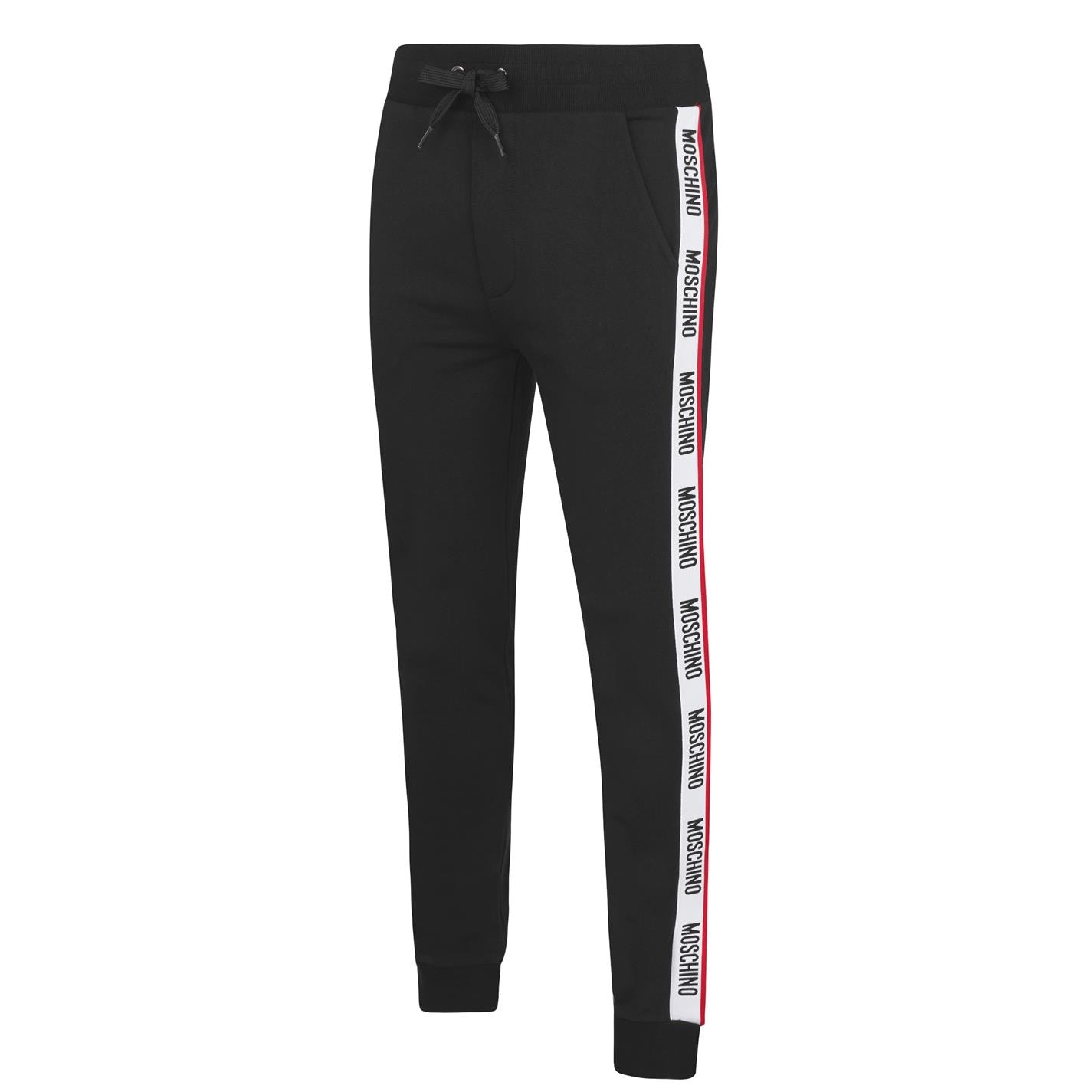 Kalhoty MOSCHINO Black 3197083 Logo Tape Jogging Bottoms - 8