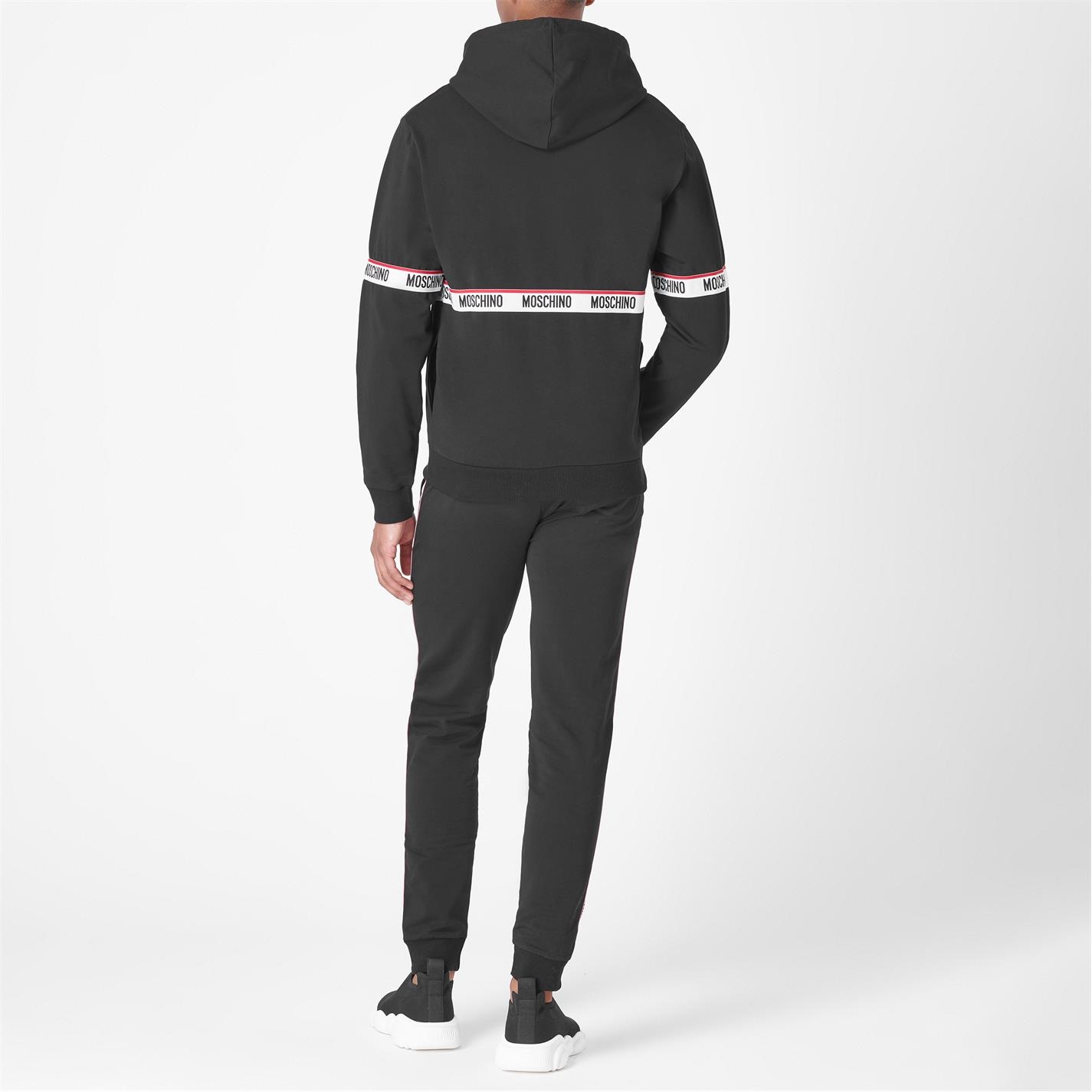 Kalhoty MOSCHINO Black 3197083 Logo Tape Jogging Bottoms - 4