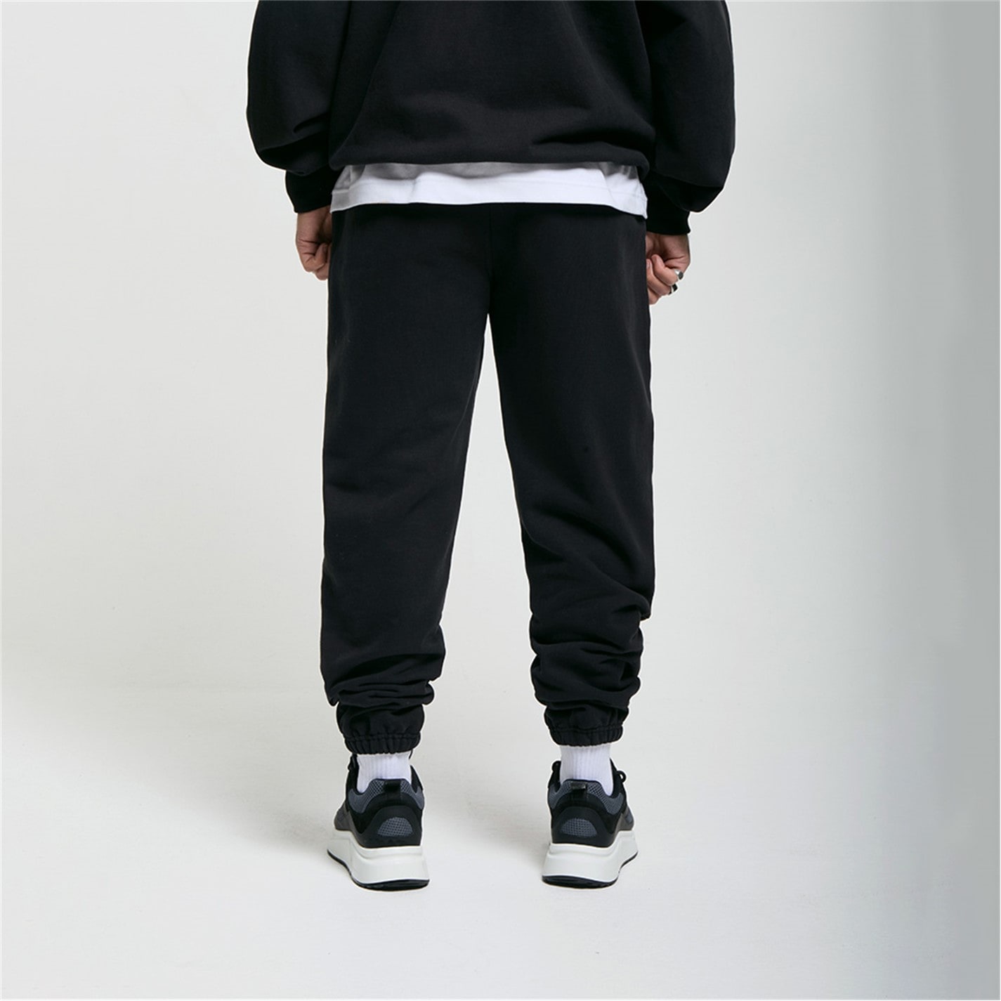 Tepláky Madison Khol Black 1522192 Core Jogging Bottoms - 3