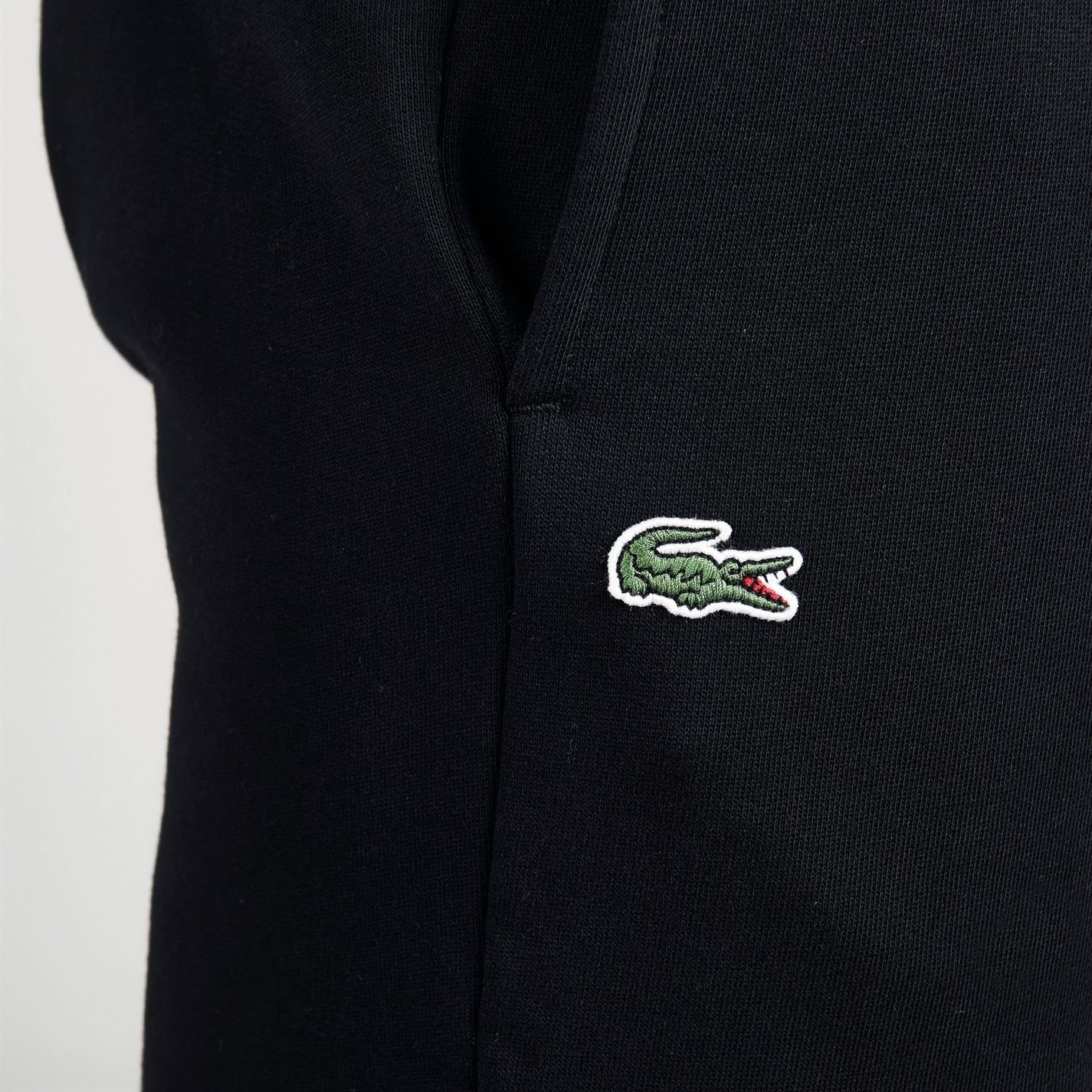 Tepláky Lacoste Black 031 6531466 Men's Basic Fleece Jogging Bottoms - 5