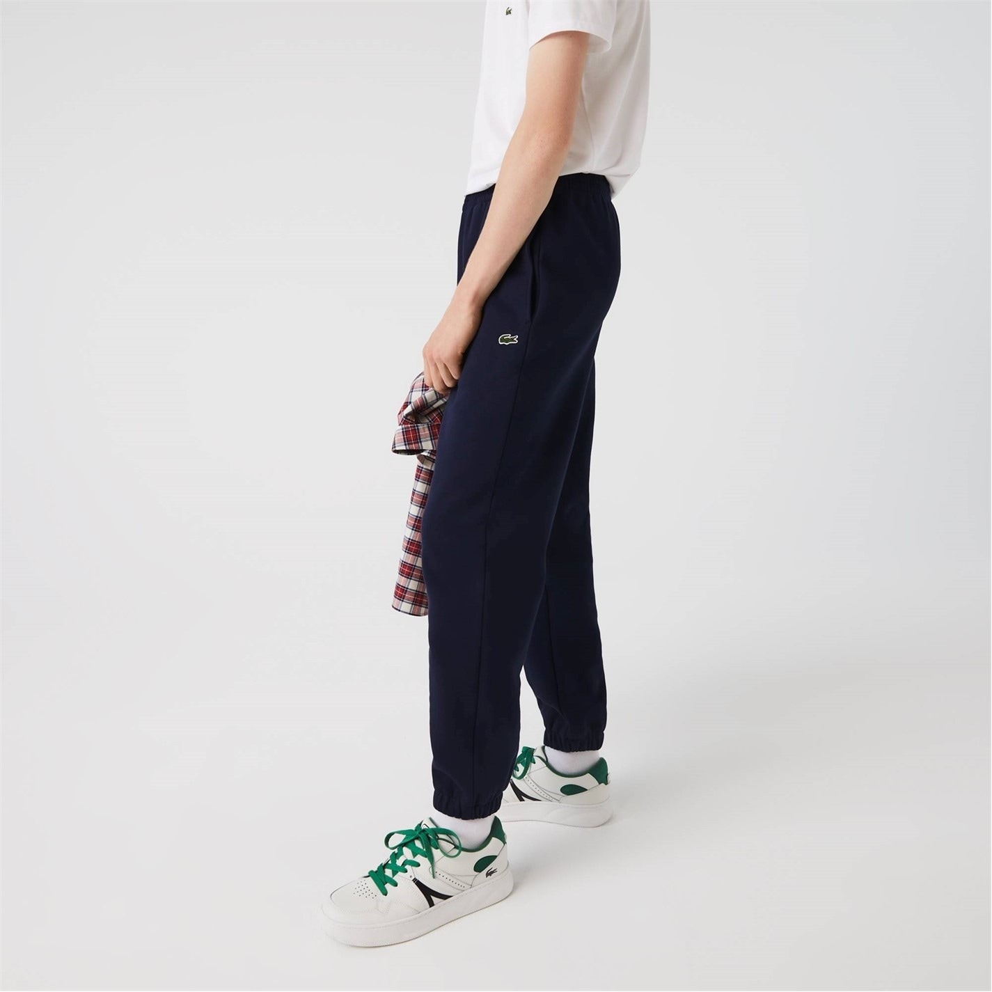 Kalhoty Lacoste Navy 166 4828954 Men's Basic Fleece Jogging Bottoms - 3