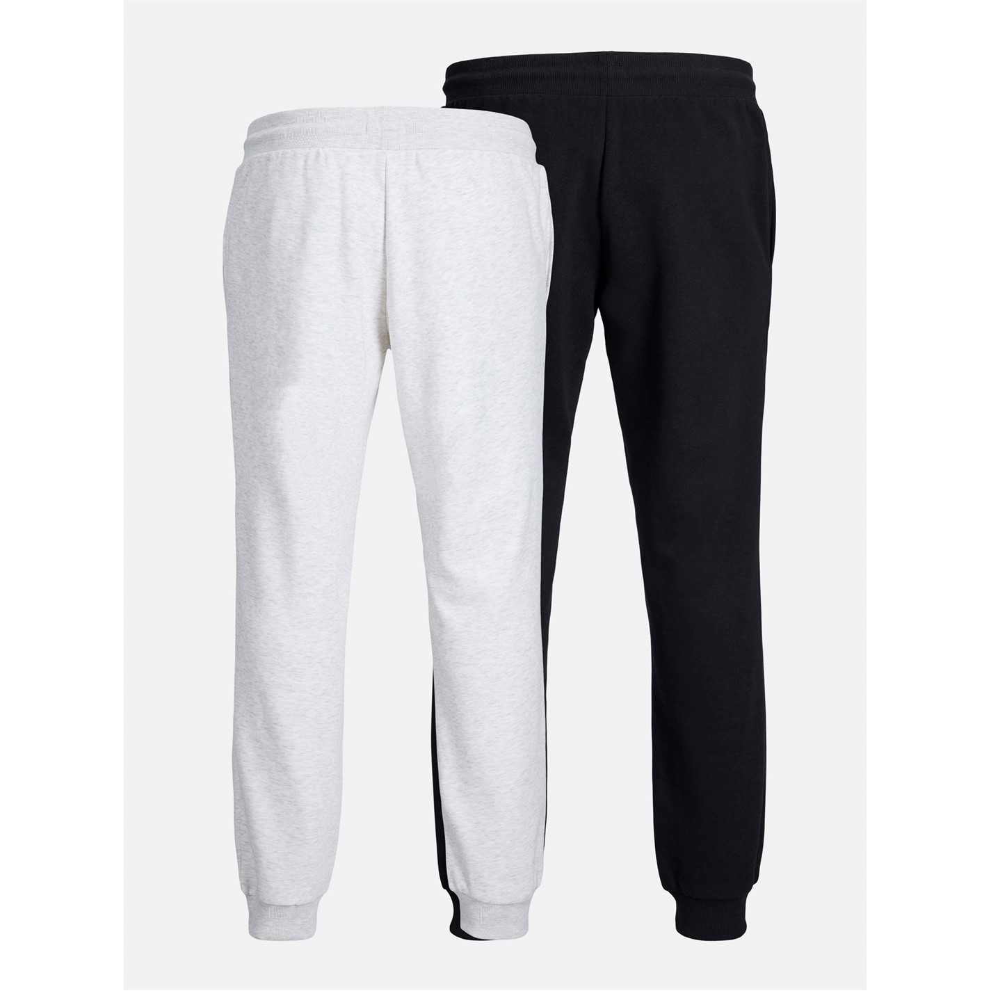 Tepláky Jack and Jones Black 9426833 Mens Mason 2-Pack Closed Hem Jersey Joggers - 2