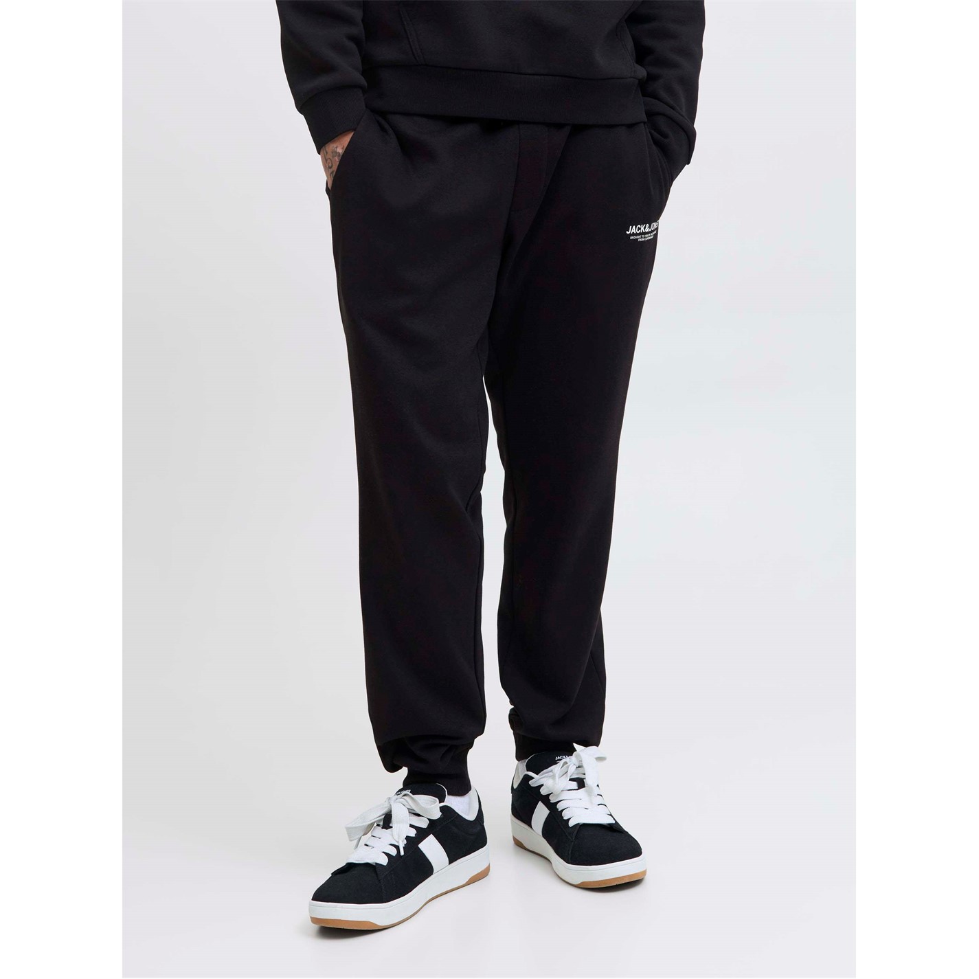 Tepláky Jack and Jones Black 9426833 Mens Mason 2-Pack Closed Hem Jersey Joggers - 4