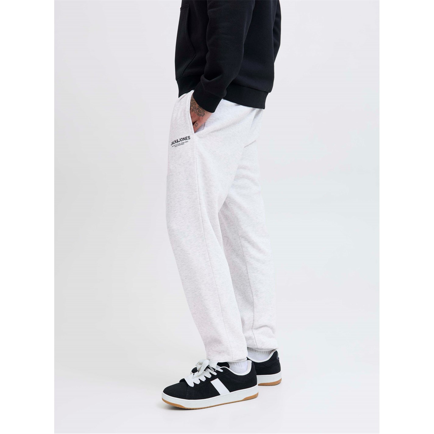Tepláky Jack and Jones Black 9426833 Mens Mason 2-Pack Closed Hem Jersey Joggers - 6