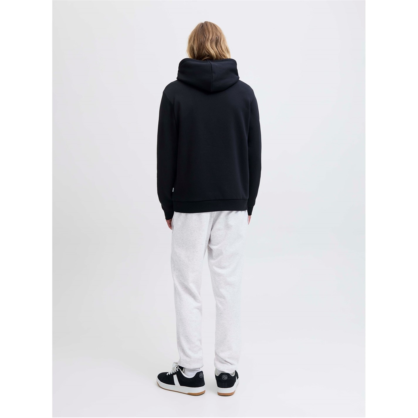 Tepláky Jack and Jones Black 9426833 Mens Mason 2-Pack Closed Hem Jersey Joggers - 8