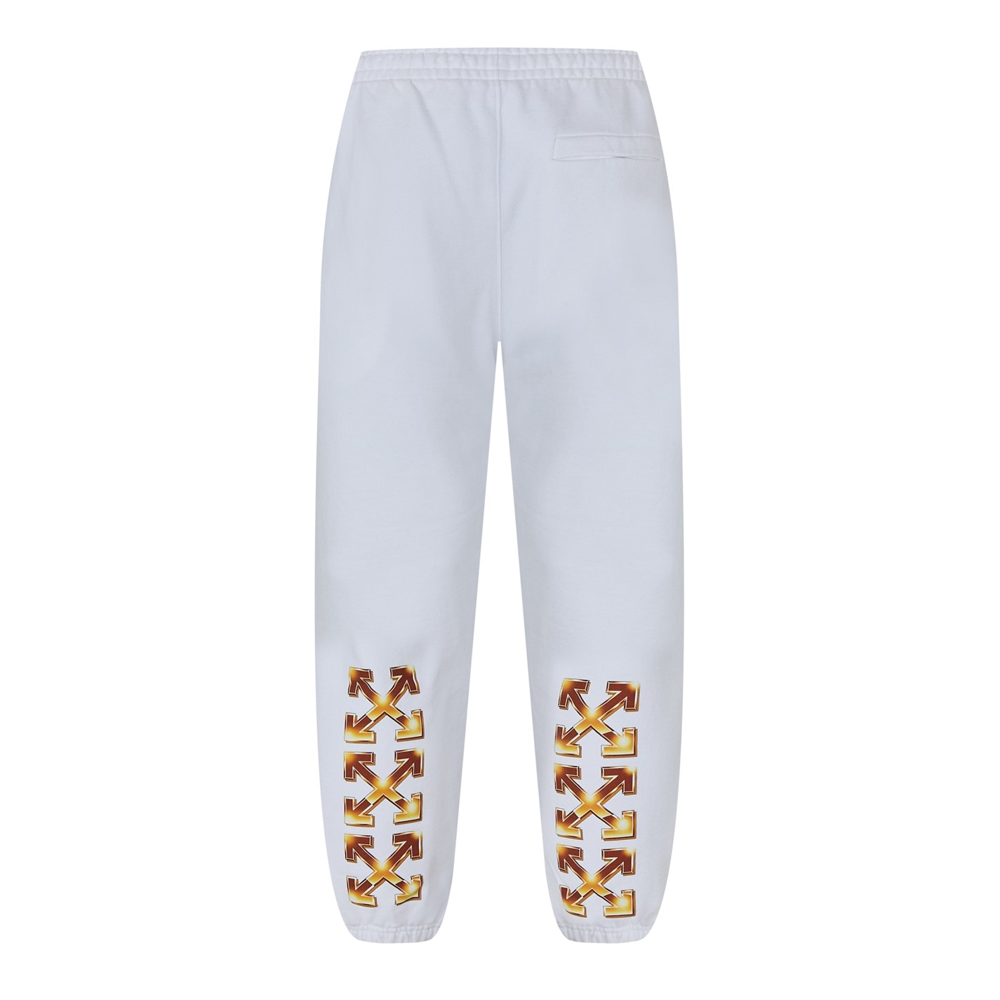 Tepláky OFF WHITE White 1978190 Men's Arrow Logo Joggers Sweatpants - 2