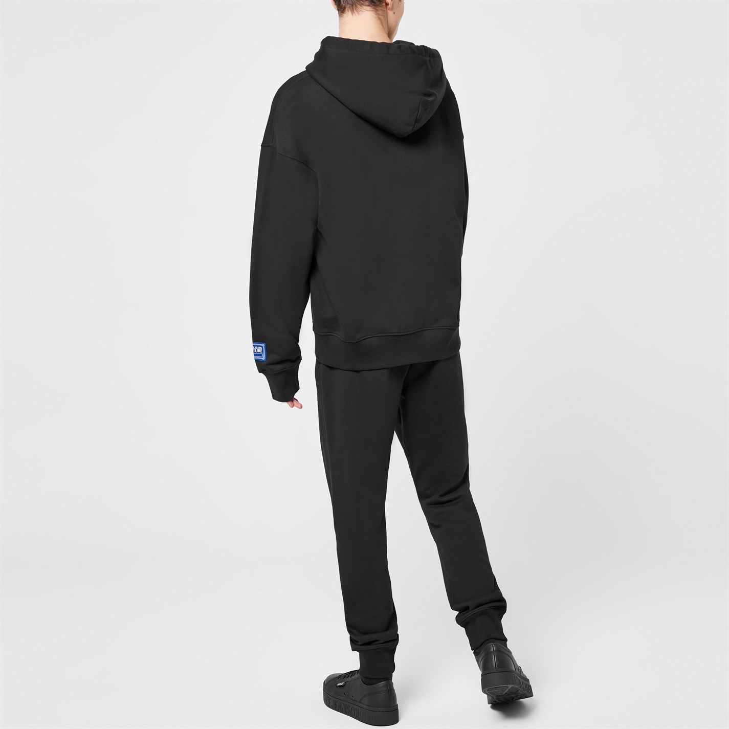 Kalhoty VERSACE JEANS COUTURE Black G89 5690650 Side Logo Jogging Bottoms - 2